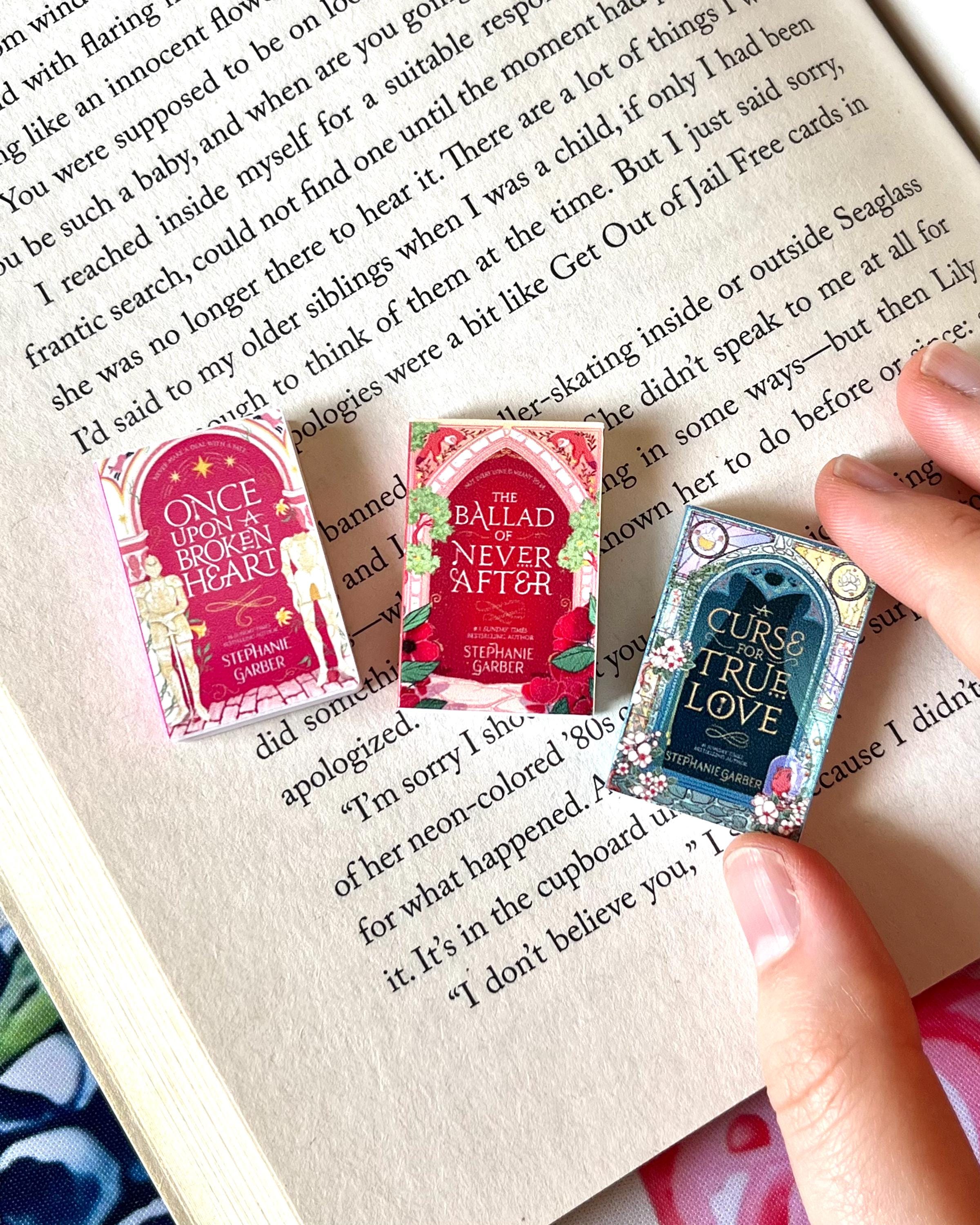Mini Once Upon a Broken Heart Books (set of 3 mini books)