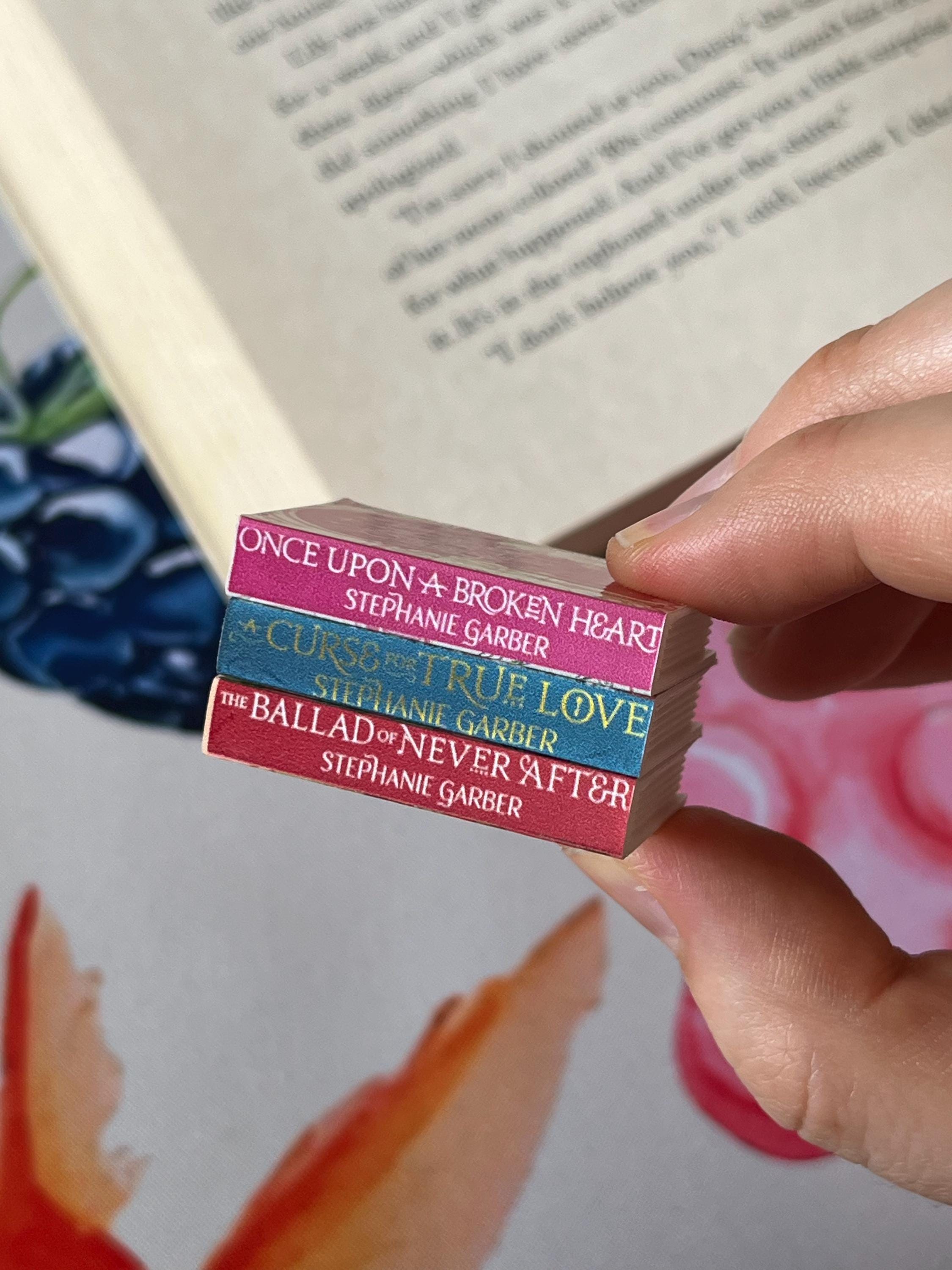 Mini Magnet Once Upon a Broken Heart Books (set of 3 mini books)