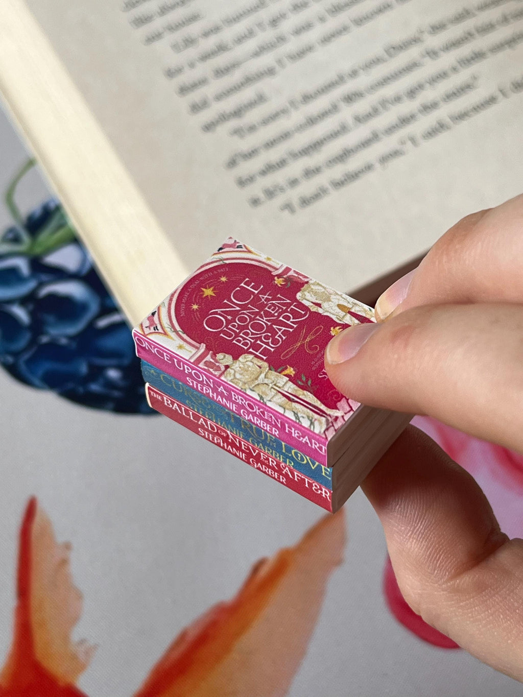Mini Magnet Once Upon a Broken Heart Books (set of 3 mini books)