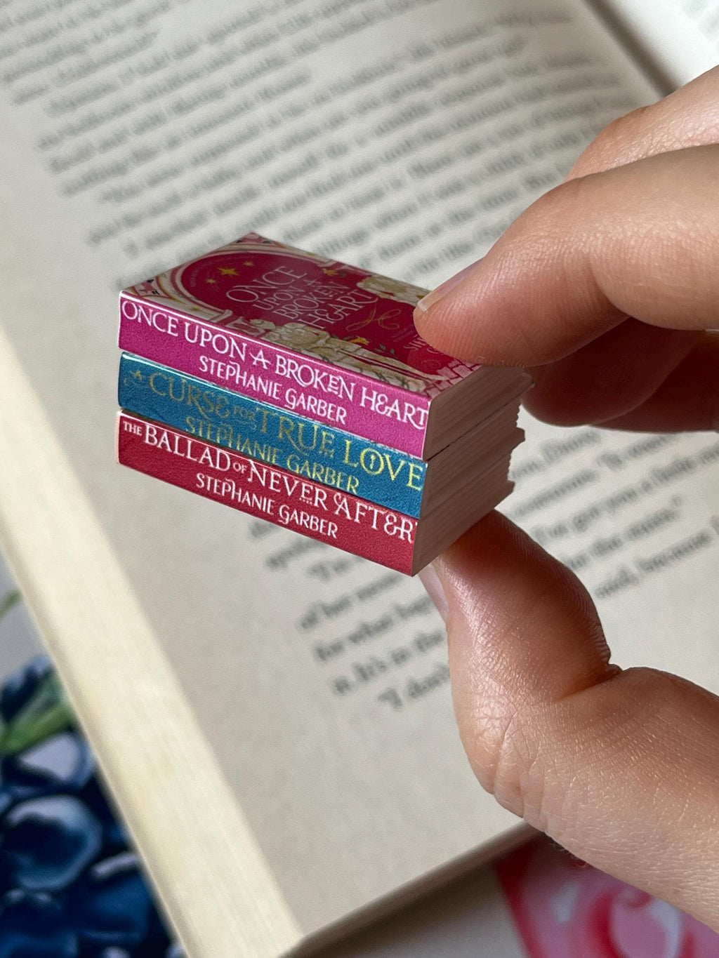 Mini Magnet Once Upon a Broken Heart Books (set of 3 mini books)