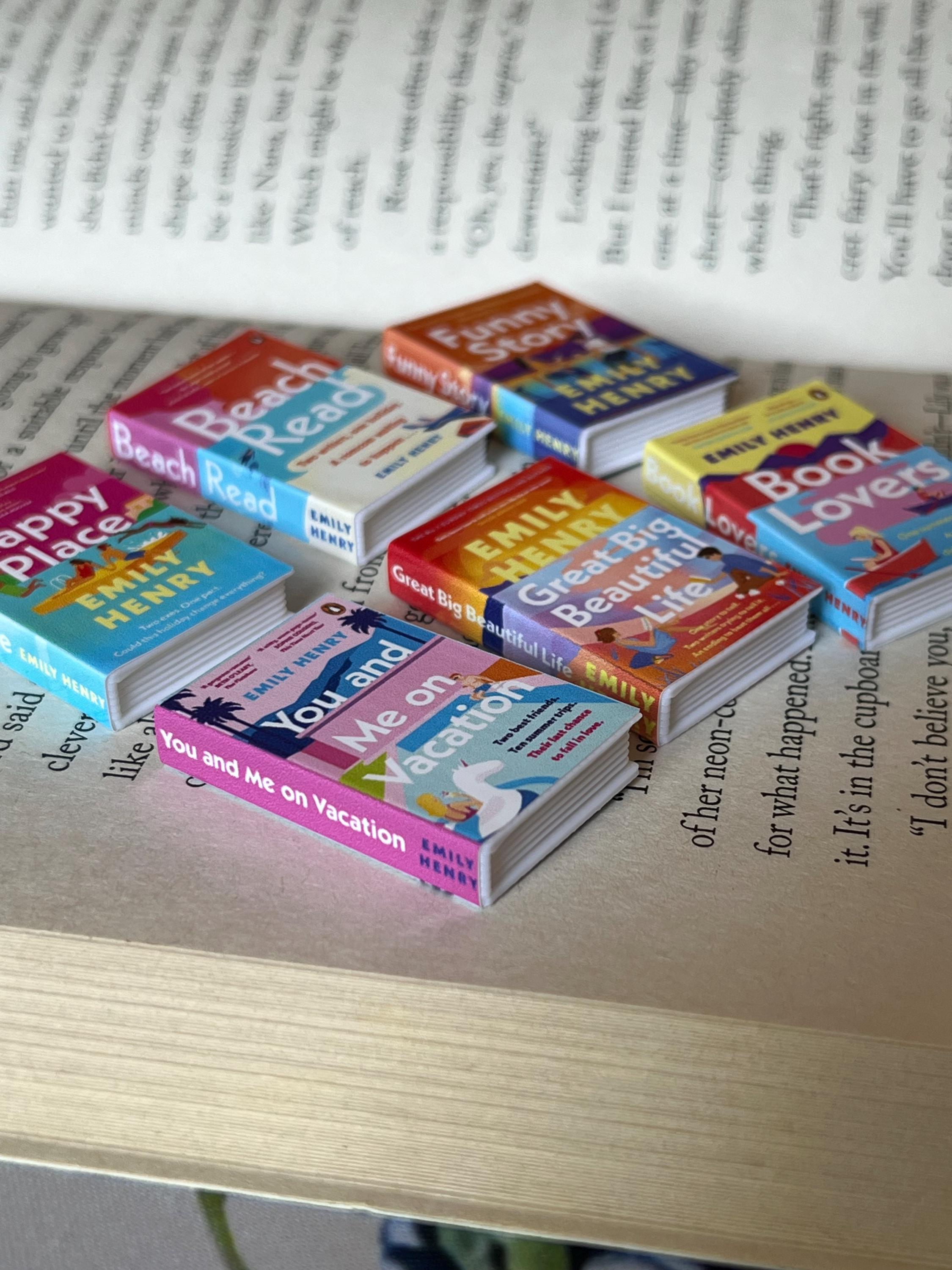 Mini Emily Henry Books (set of 6 mini books)