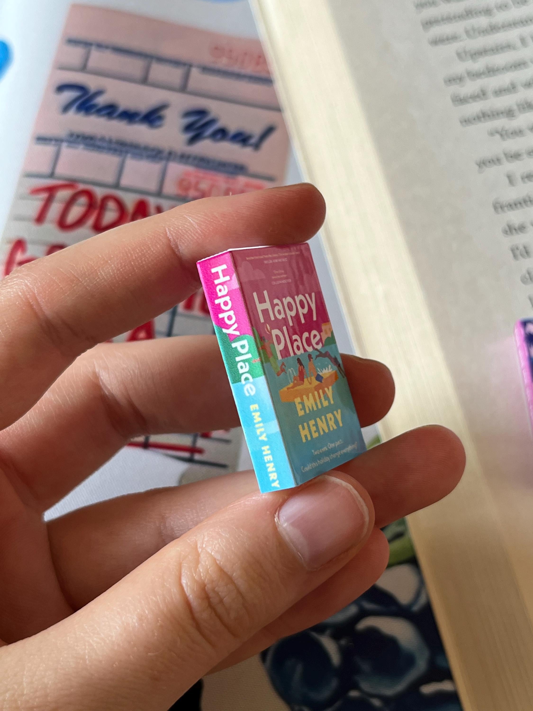 Mini Emily Henry Books (set of 6 mini books)