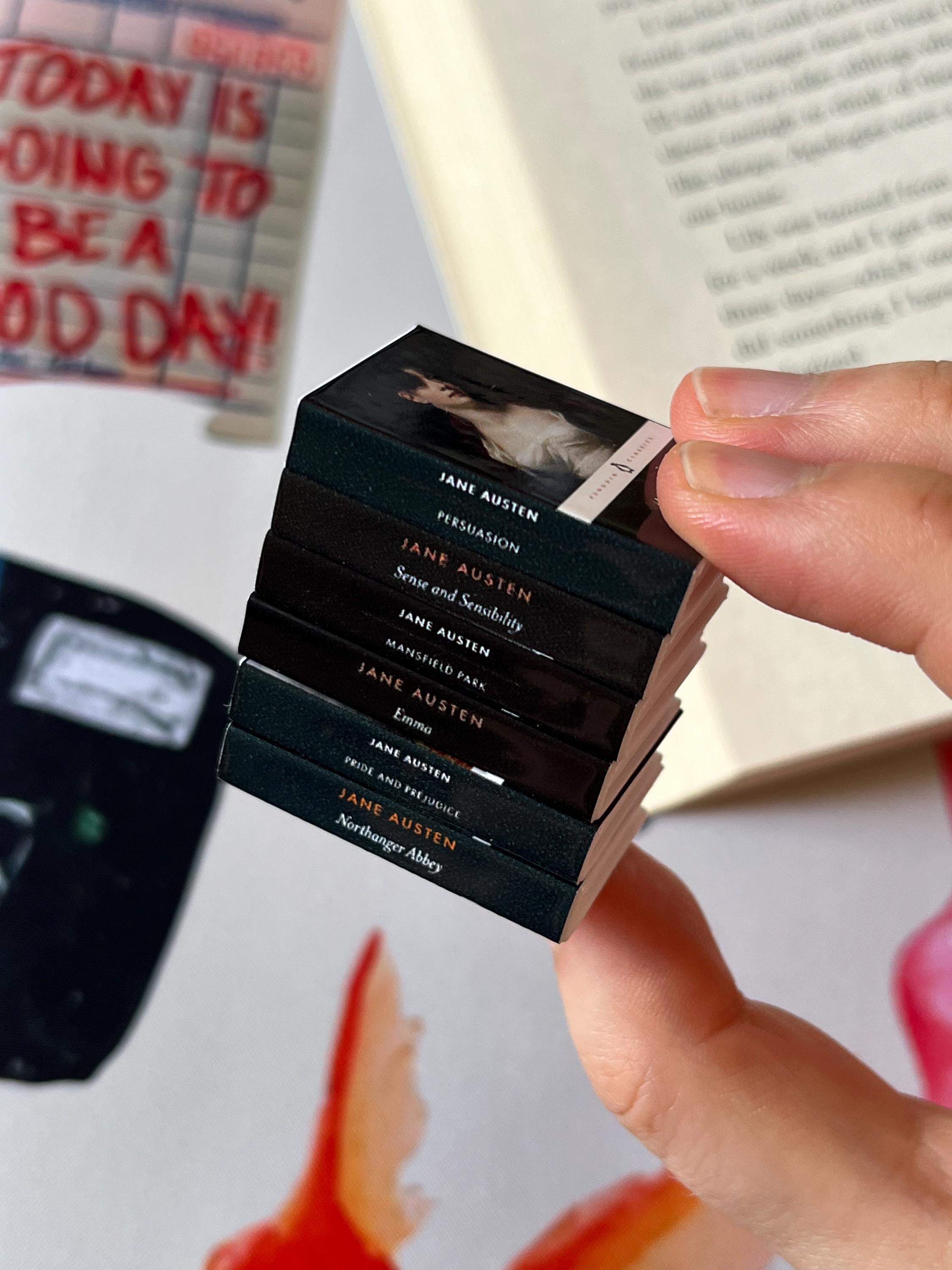 Mini Jane Austen Books (set of 6 mini books)