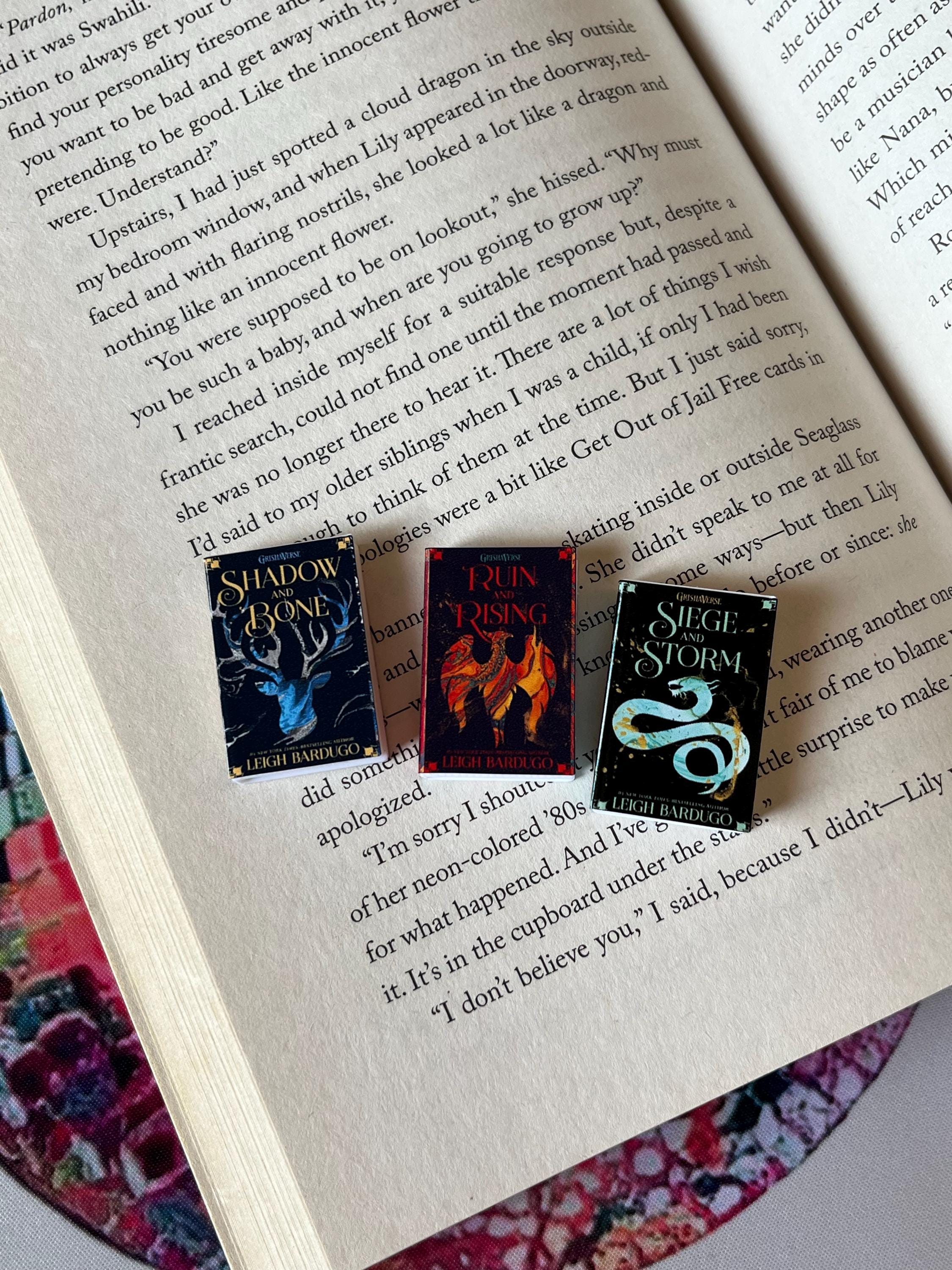 Mini Magnet Shadow and Bone Books (set of 3 mini books)