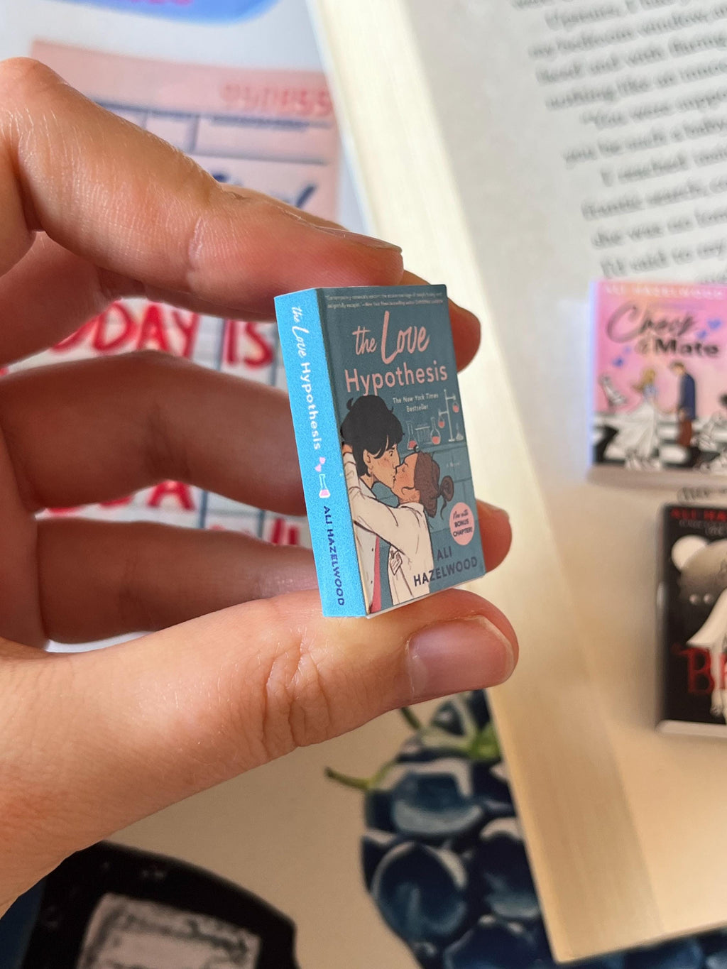 Mini Magnet Ali Hazelwood Books (set of 8 mini books)