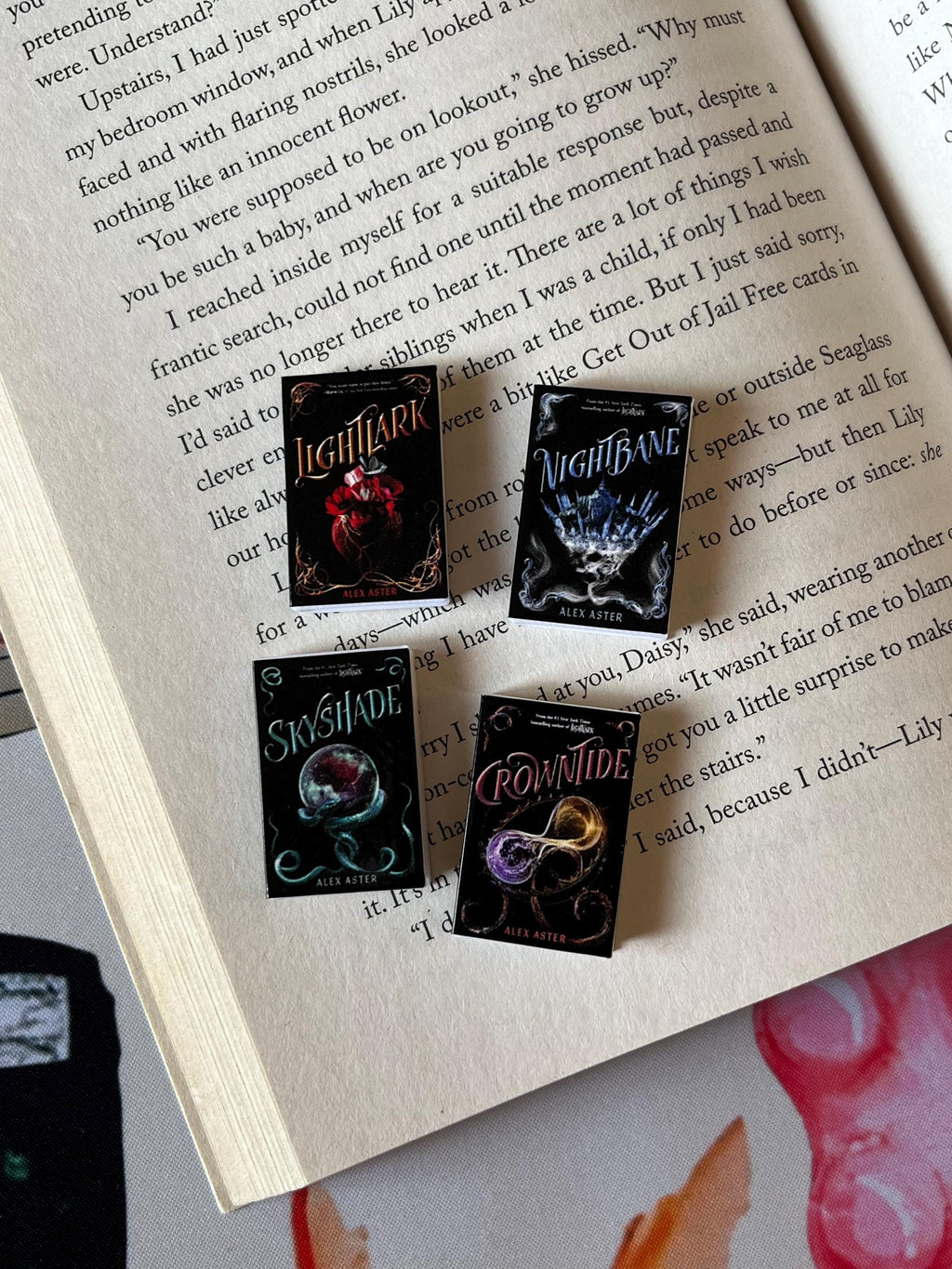 Mini Lightlark Books (set of 4 mini books)