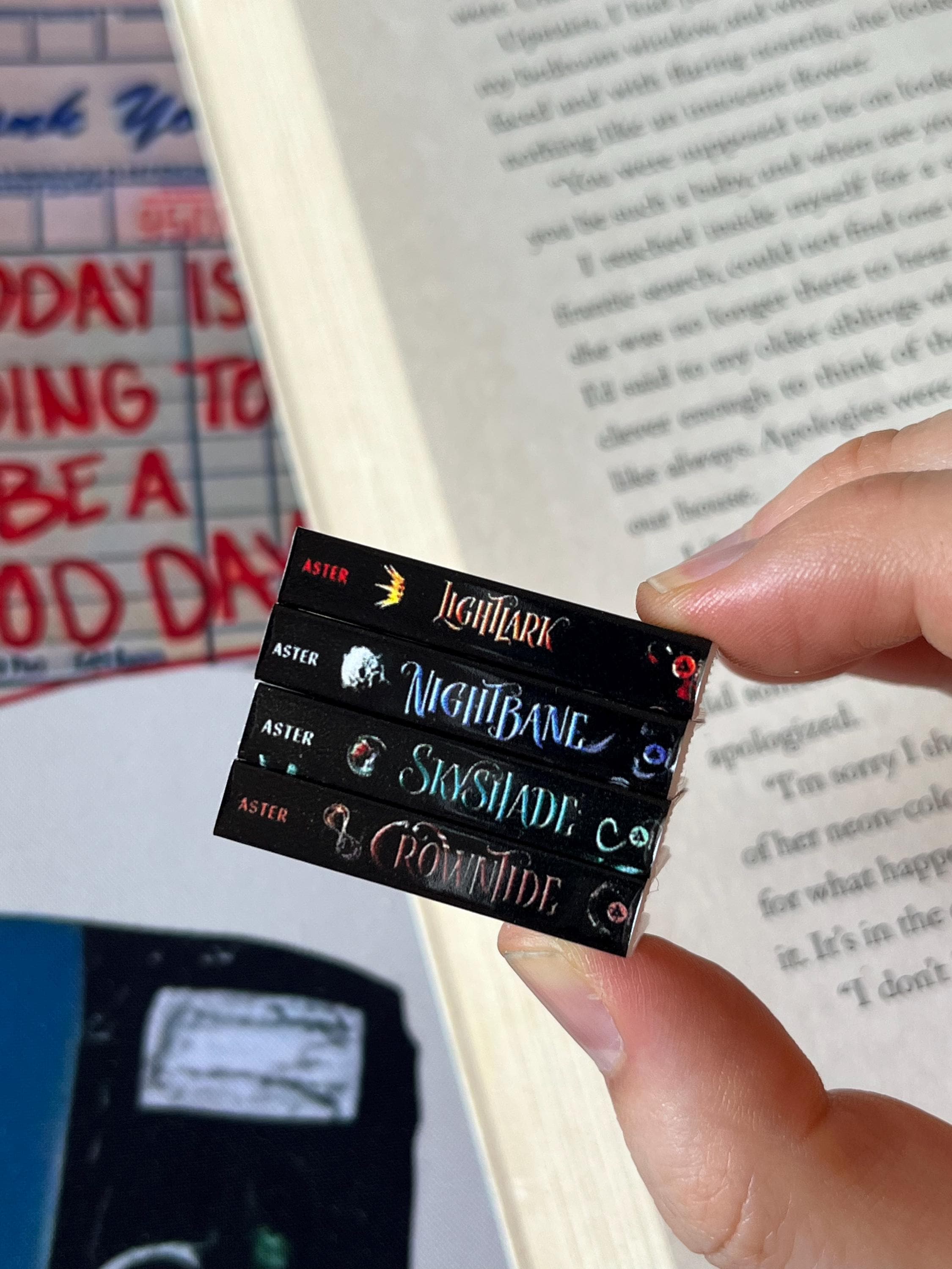 Mini Lightlark Books (set of 4 mini books)