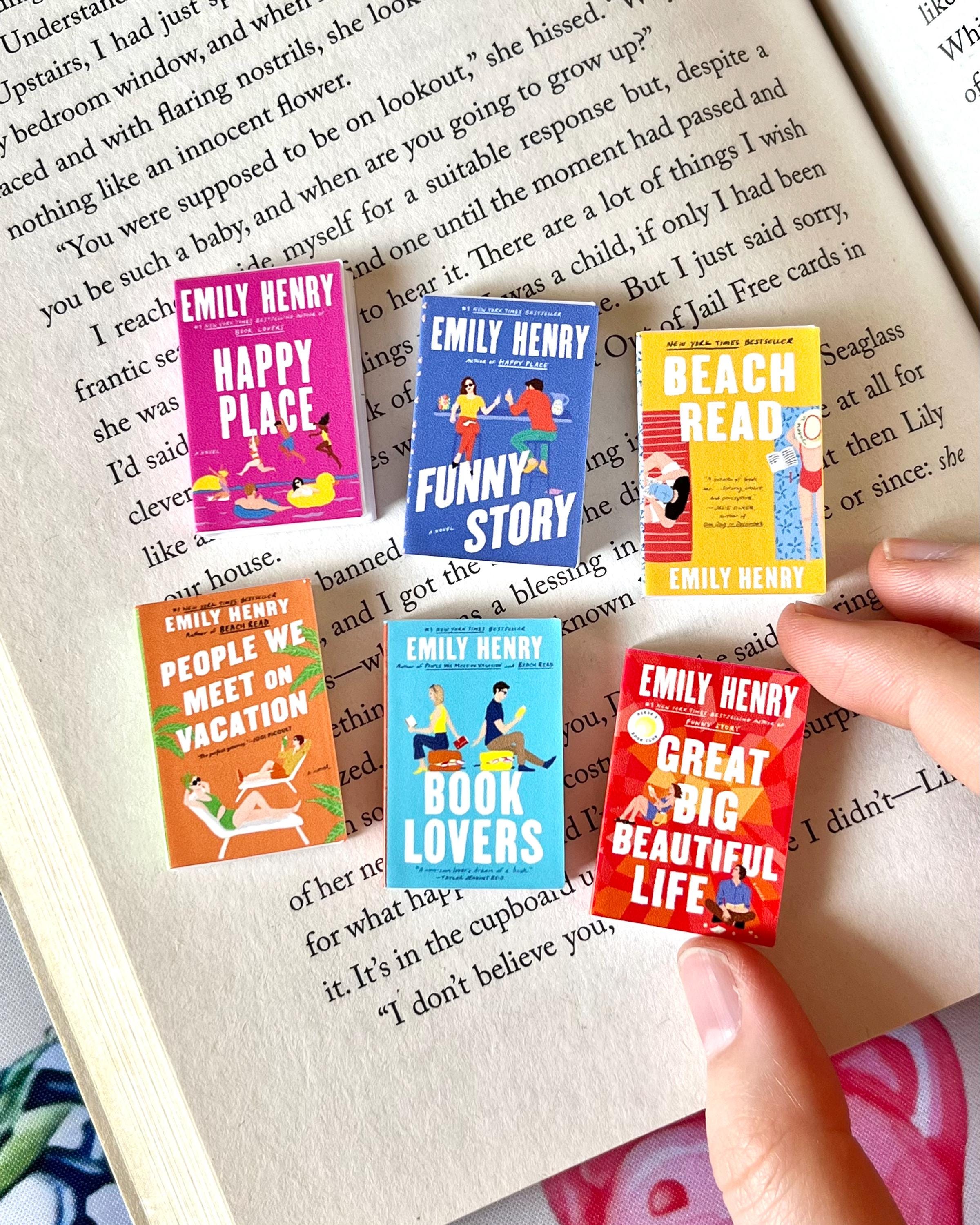Mini Magnet Emily Henry Books (set of 6 mini books)