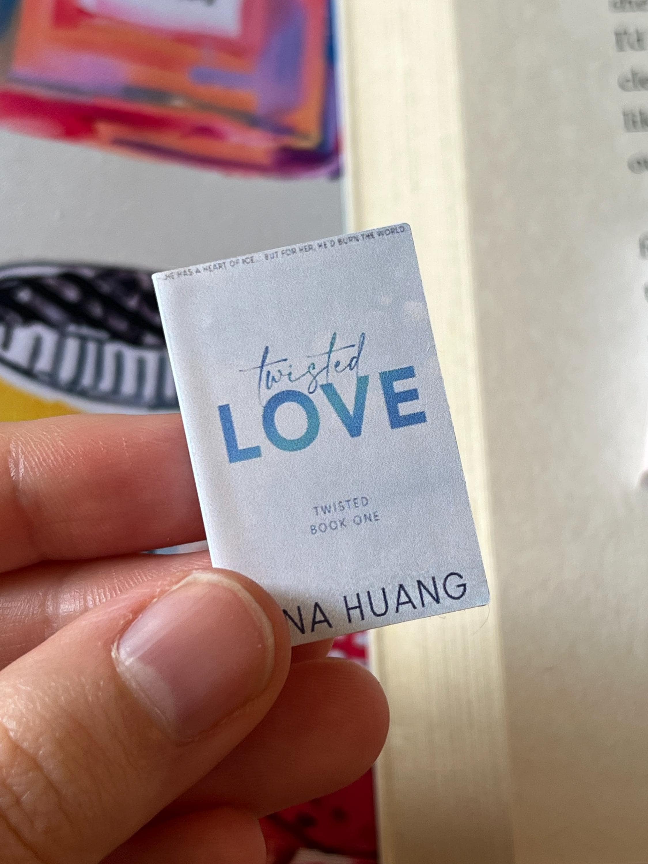 Mini Magnet Twisted Love Books (set of 4 mini books)