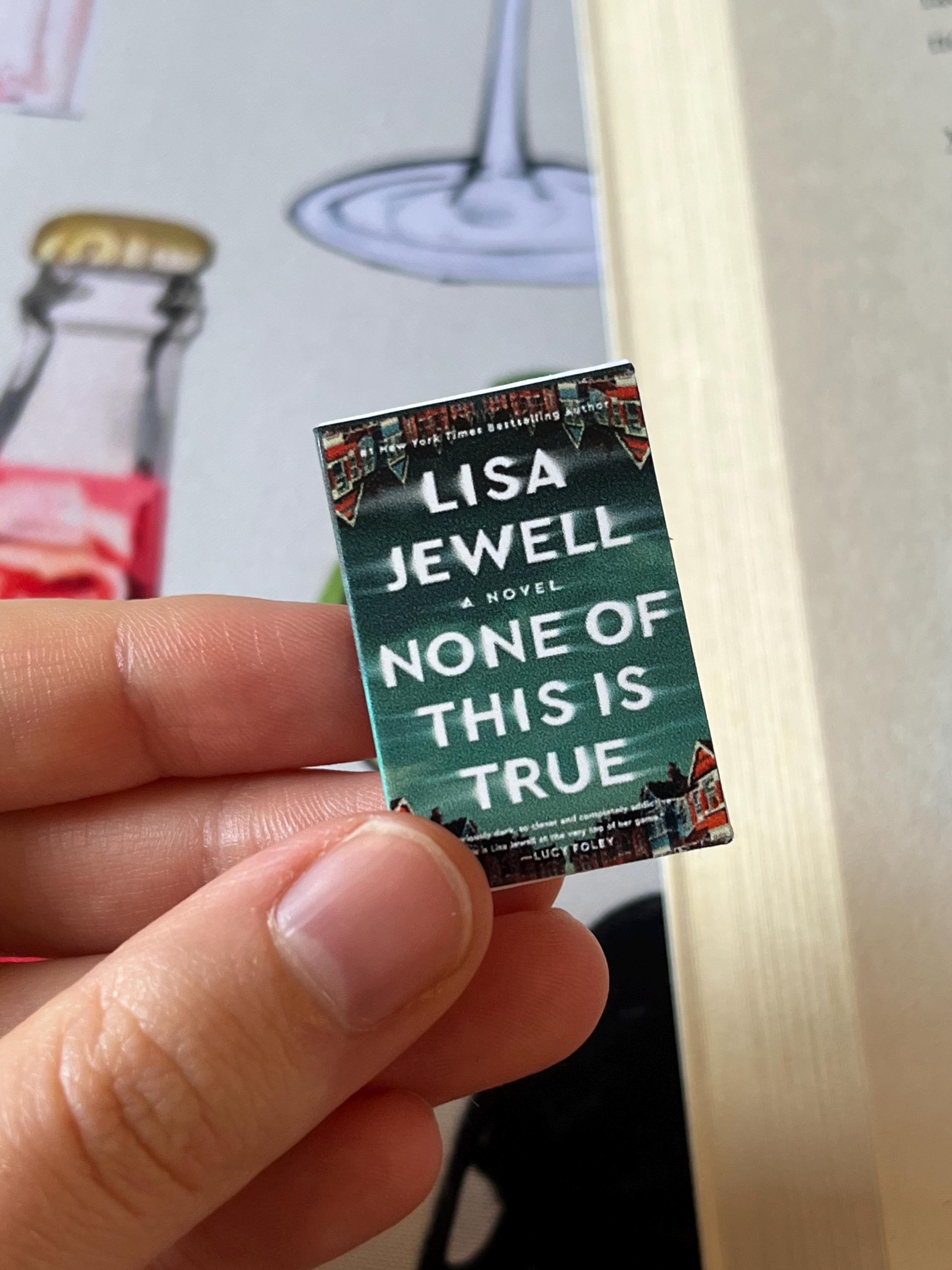 Mini Magnet Lisa Jewel Books (set of 6 mini books)