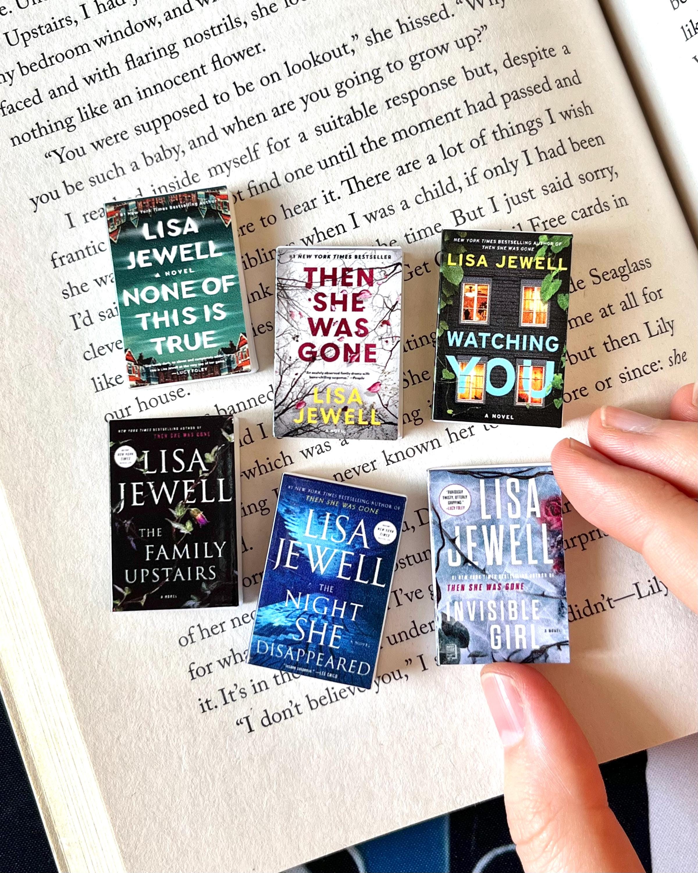 Mini Magnet Lisa Jewel Books (set of 6 mini books)