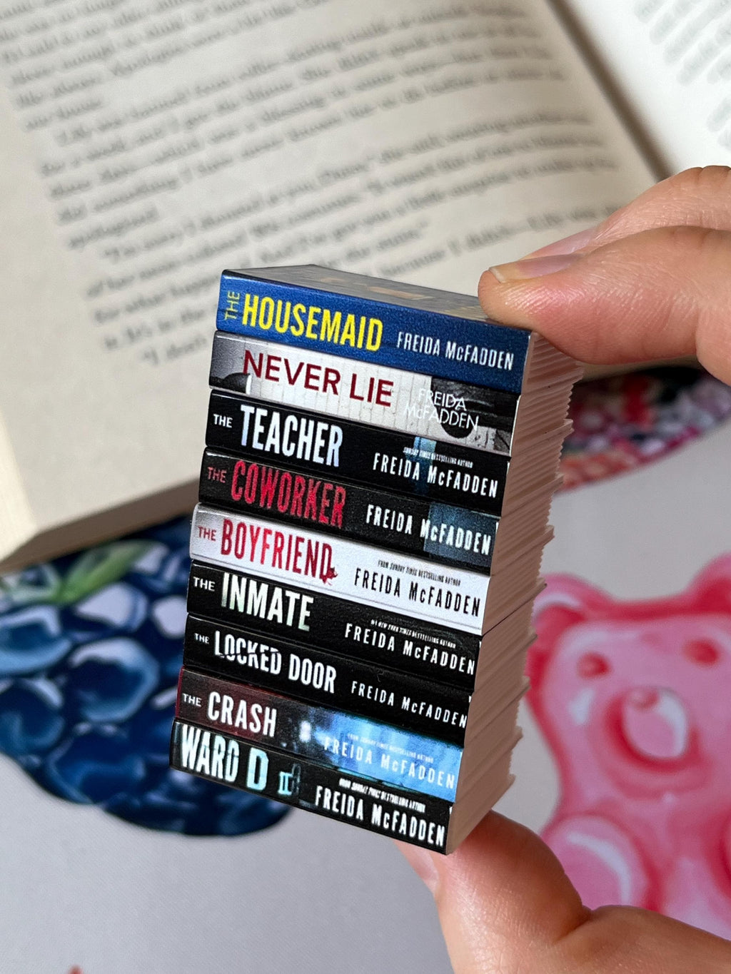 Mini Freida McFadden Books (set of 9 mini books)