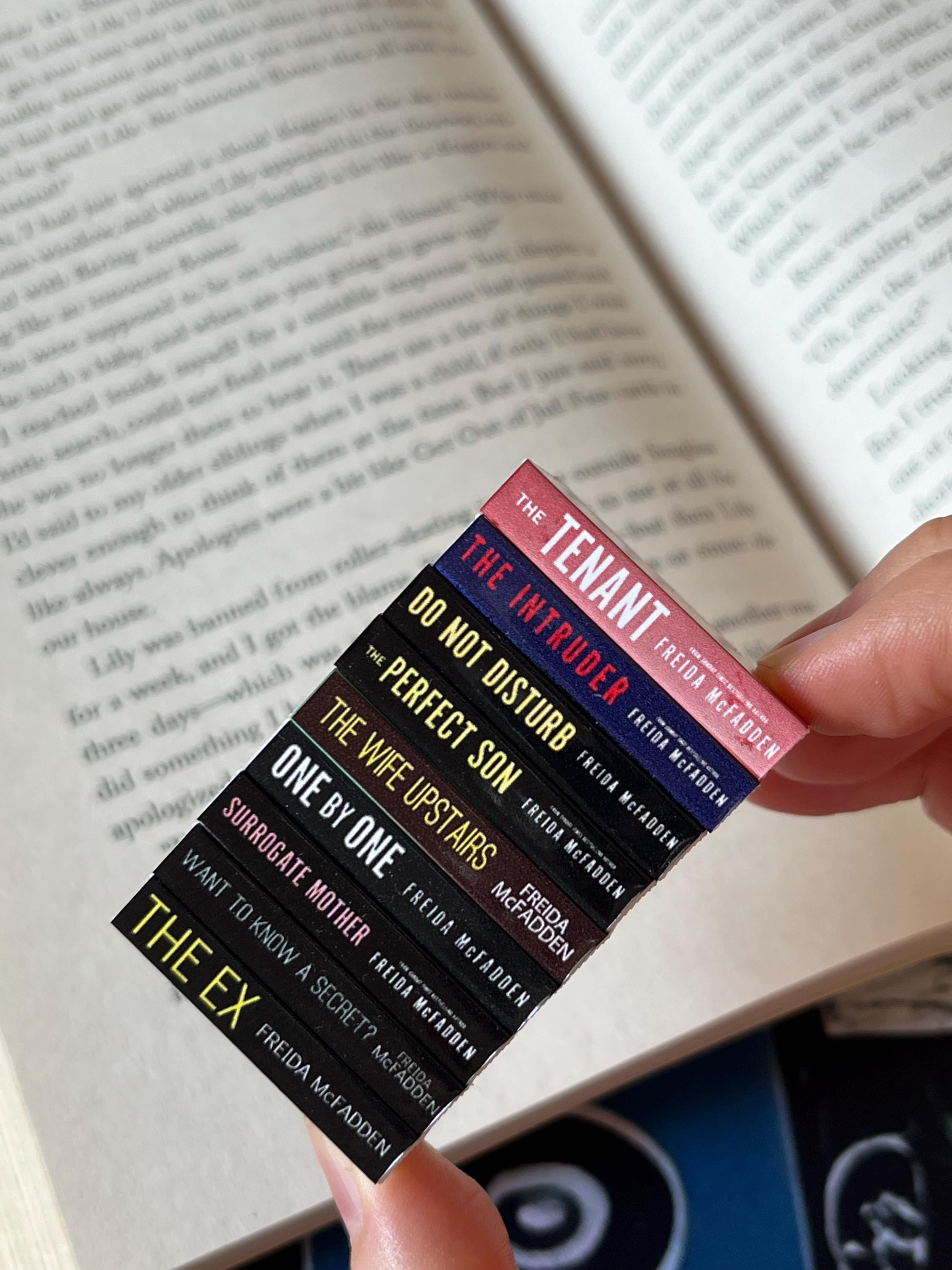 Mini Freida McFadden Books (set of 9 mini books)