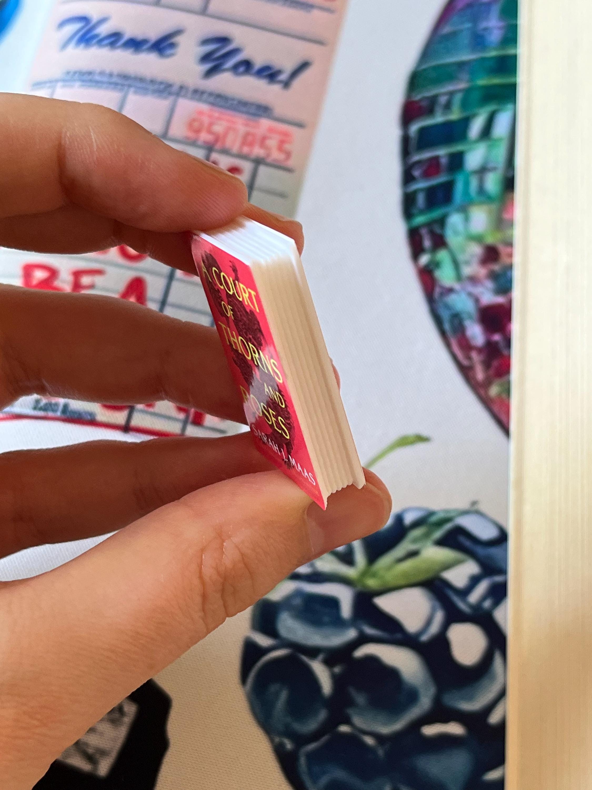 Mini Magnet Fantasy Books (set of 5 mini books)