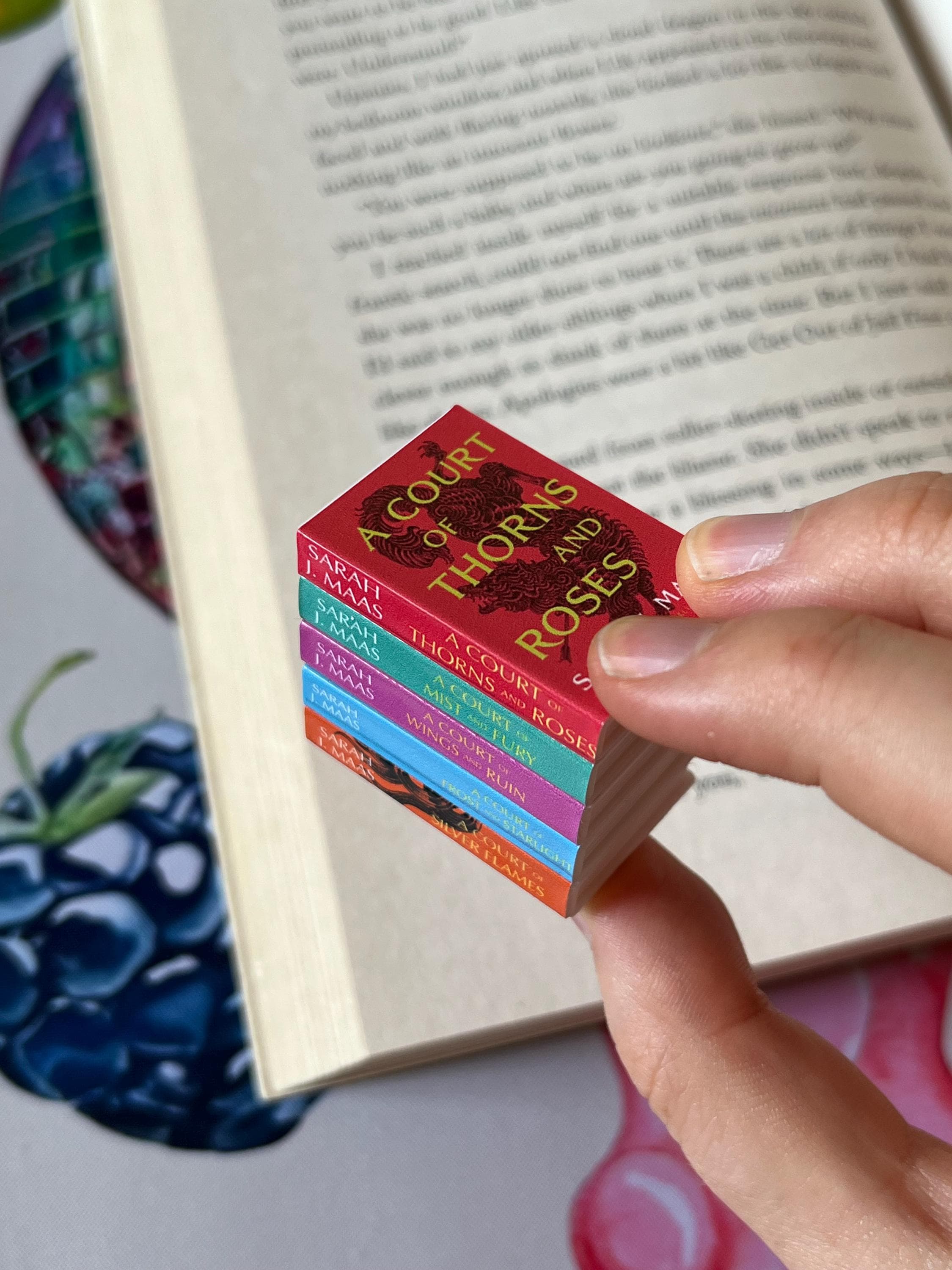 Mini Magnet Fantasy Books (set of 5 mini books)
