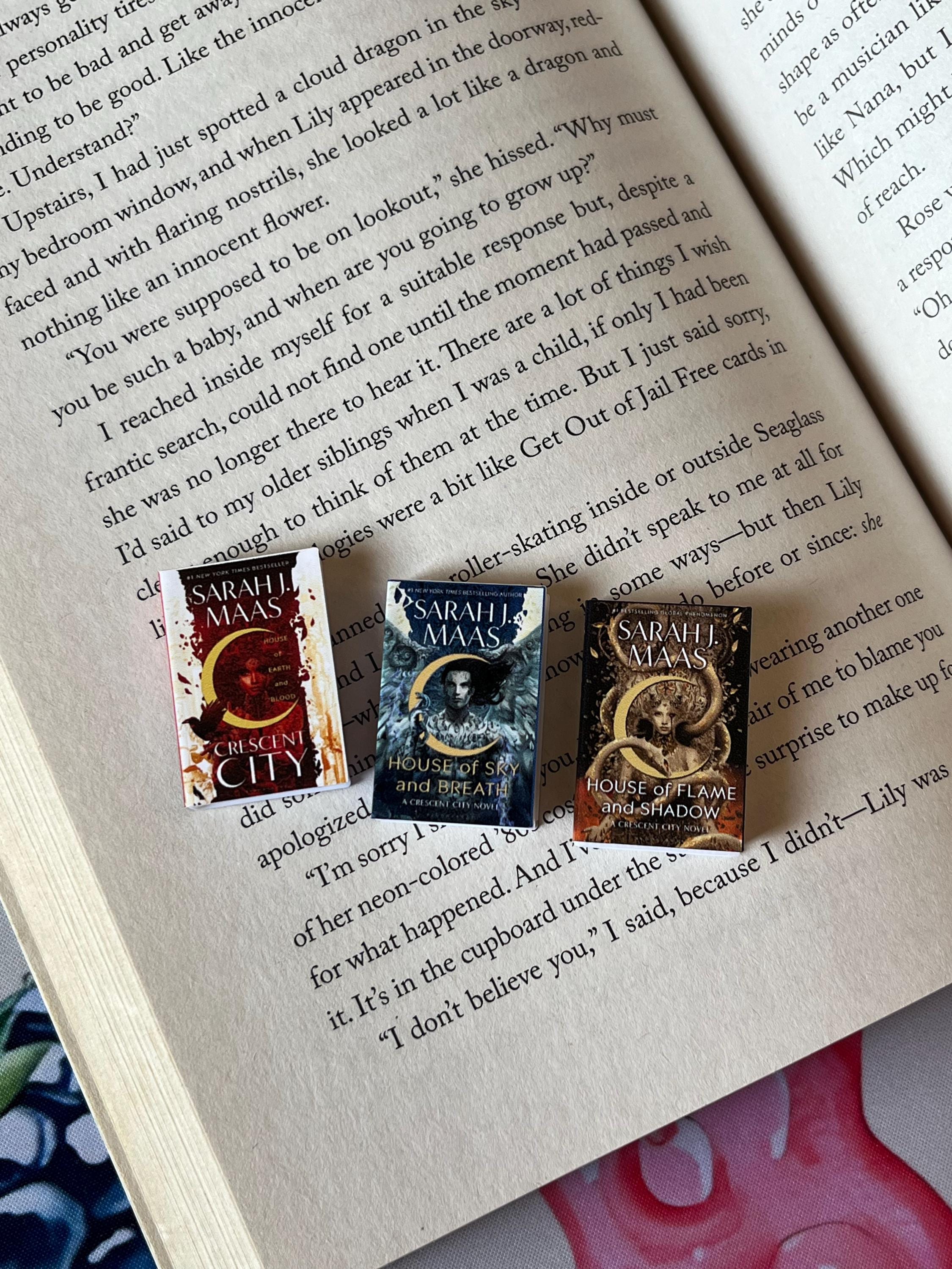 Mini Magnet Crescent City Books (set of 3 mini books)