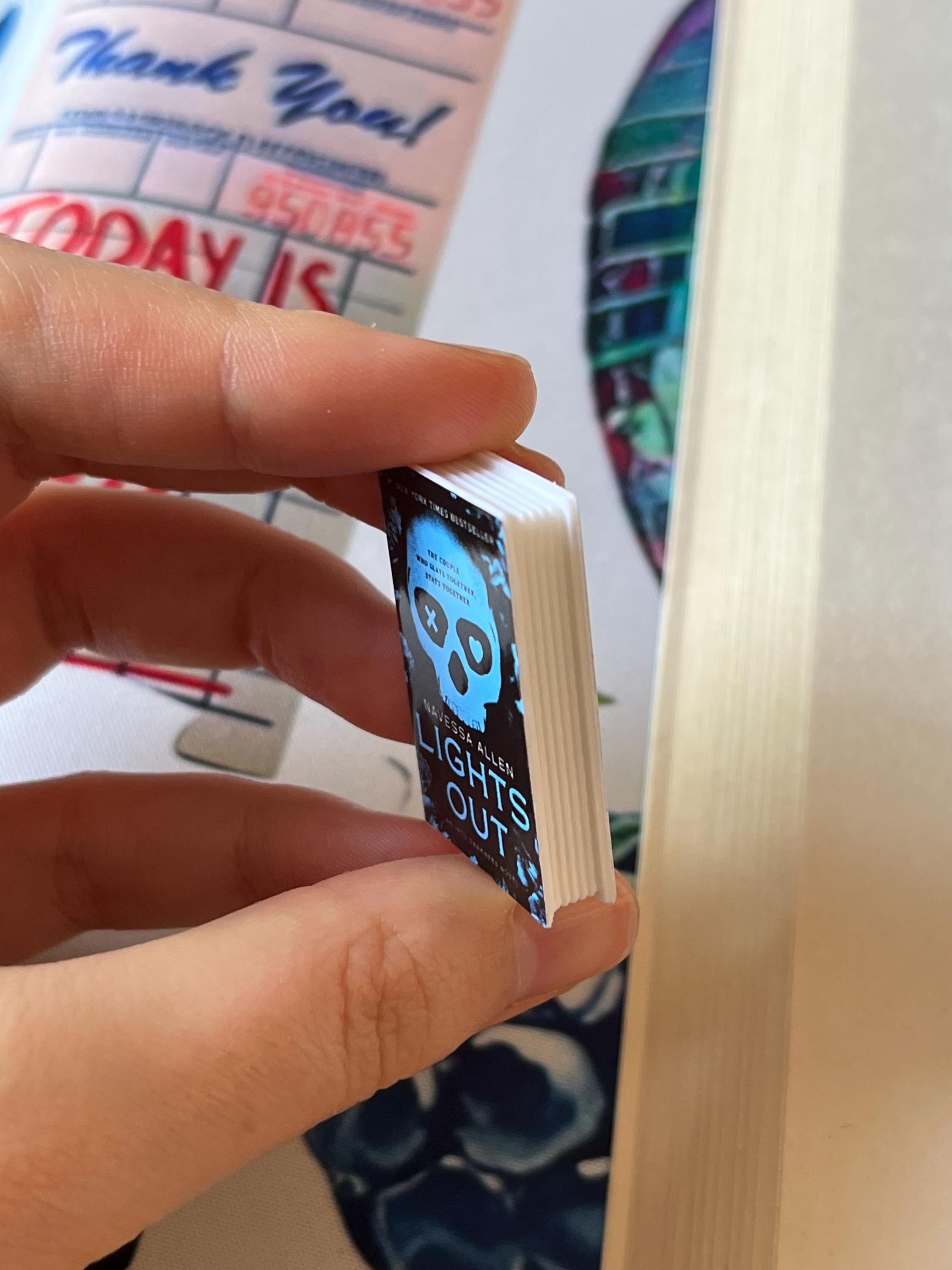 Mini Magnet Lights Out Books (set of 2 mini books)