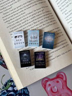 Mini Red Queen Books (set of 5 mini books)