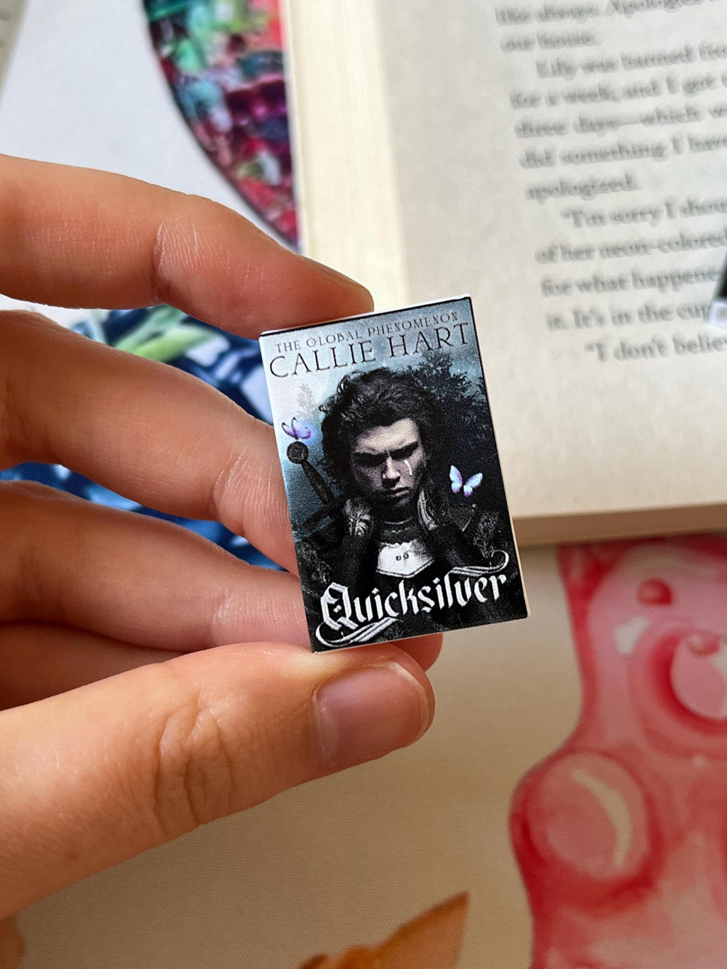 Mini Magnet Quicksilver Books (set of 2 mini books)