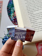 Mini Assistant to the Villain Books (set of 3 mini books)