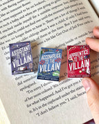 Mini Magnet Assistant to the Villain Books (set of 3 mini books)