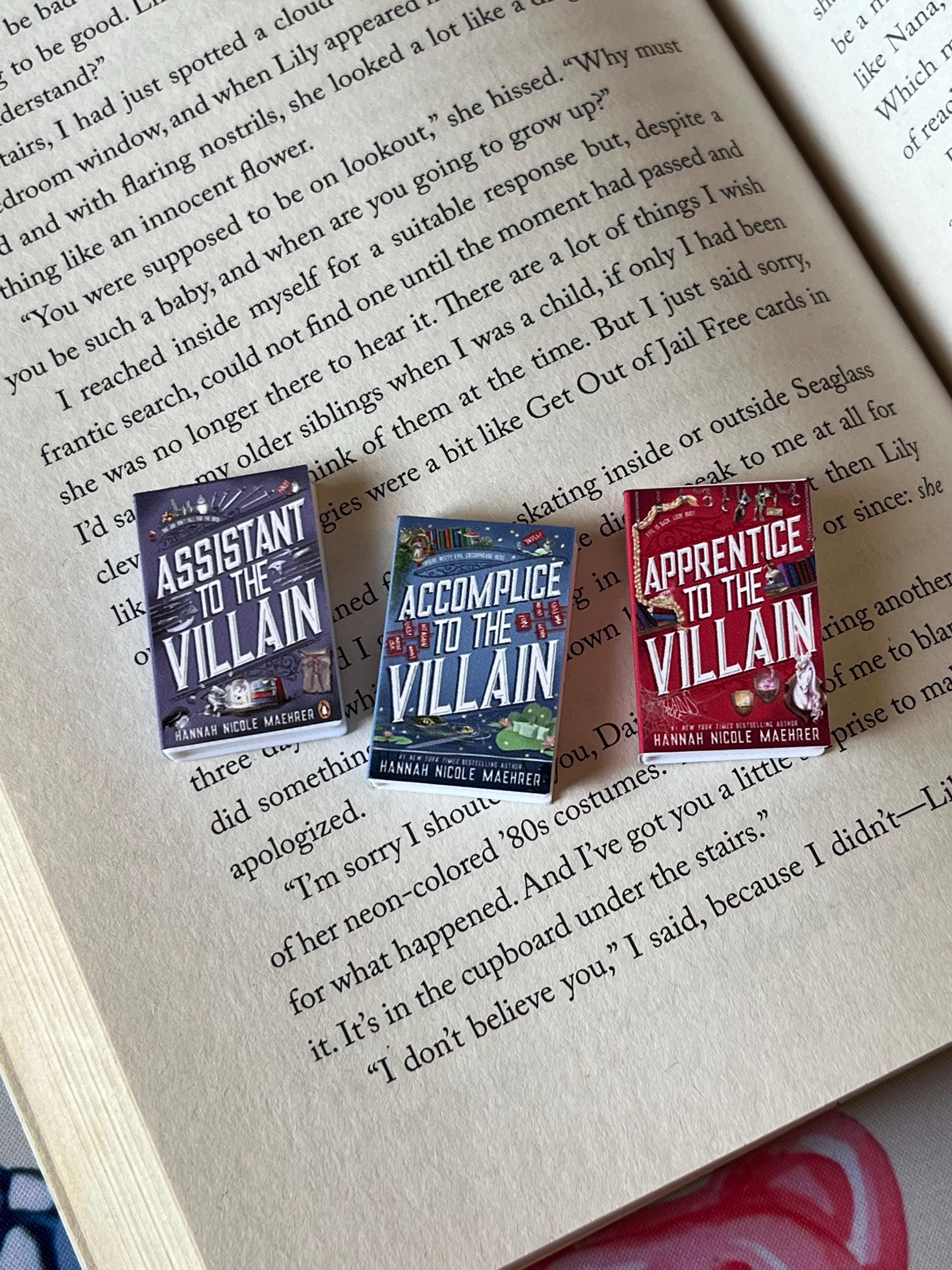 Mini Magnet Assistant to the Villain Books (set of 3 mini books)