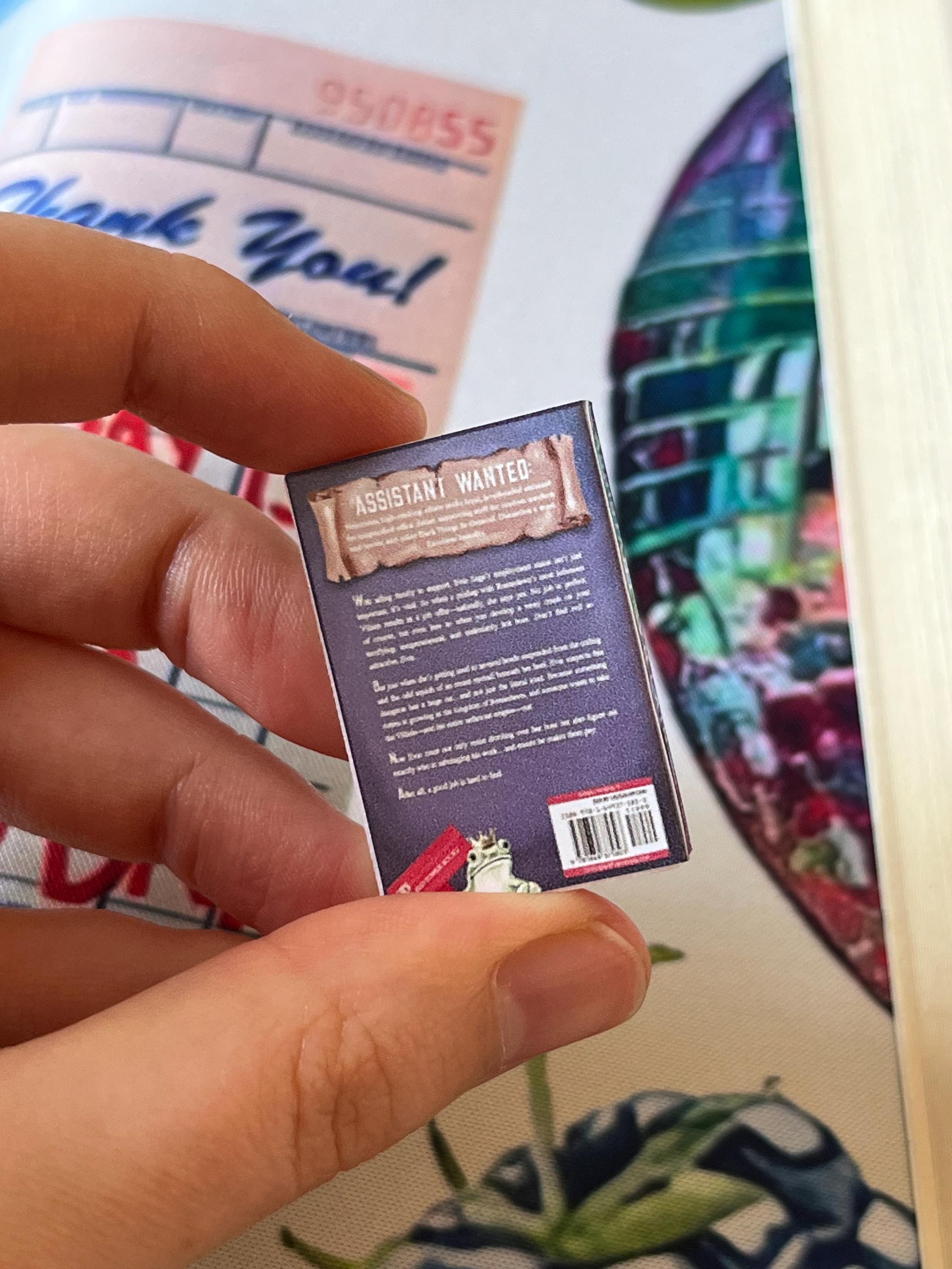 Mini Assistant to the Villain Books (set of 3 mini books)