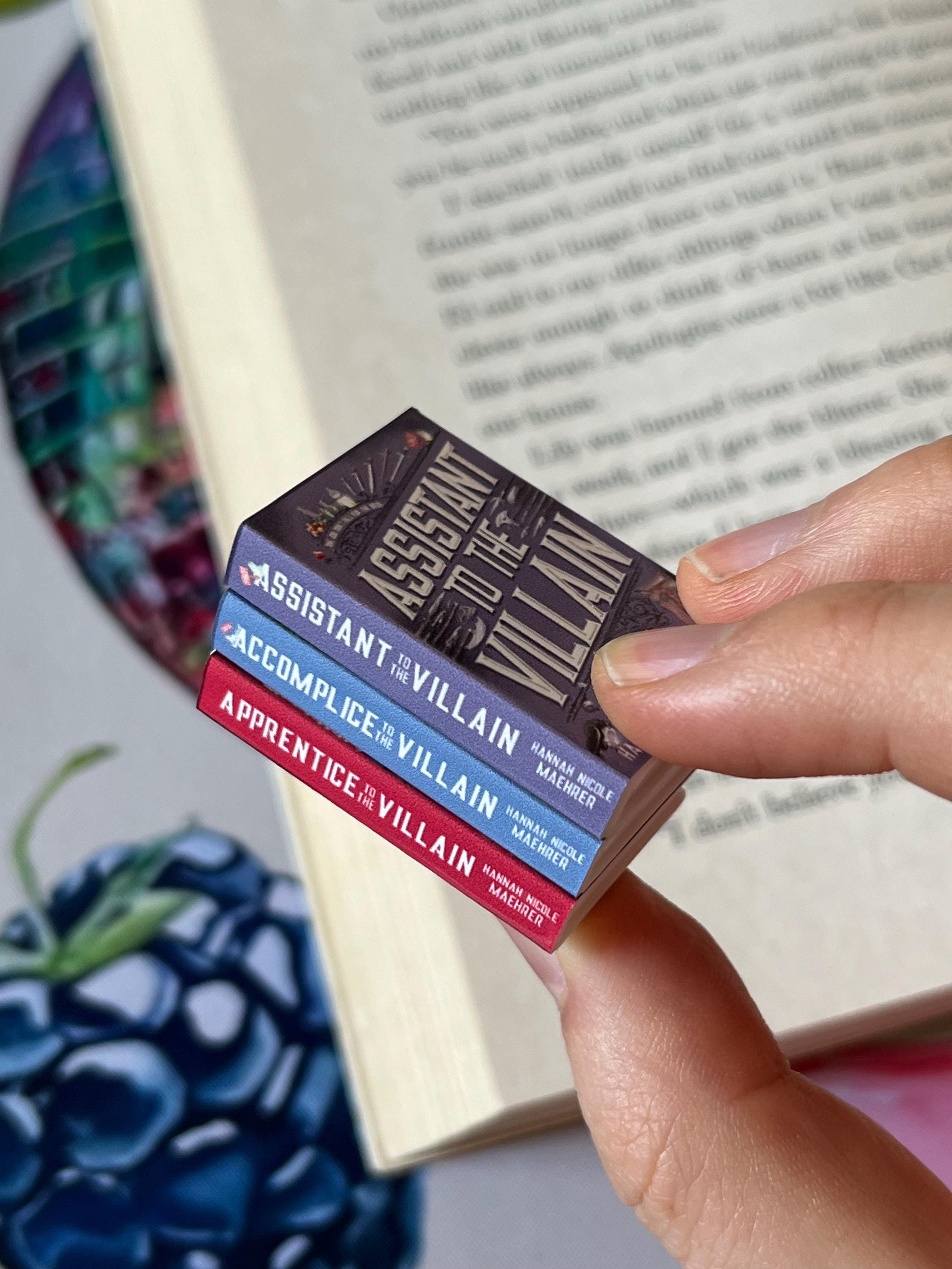 Mini Magnet Assistant to the Villain Books (set of 3 mini books)