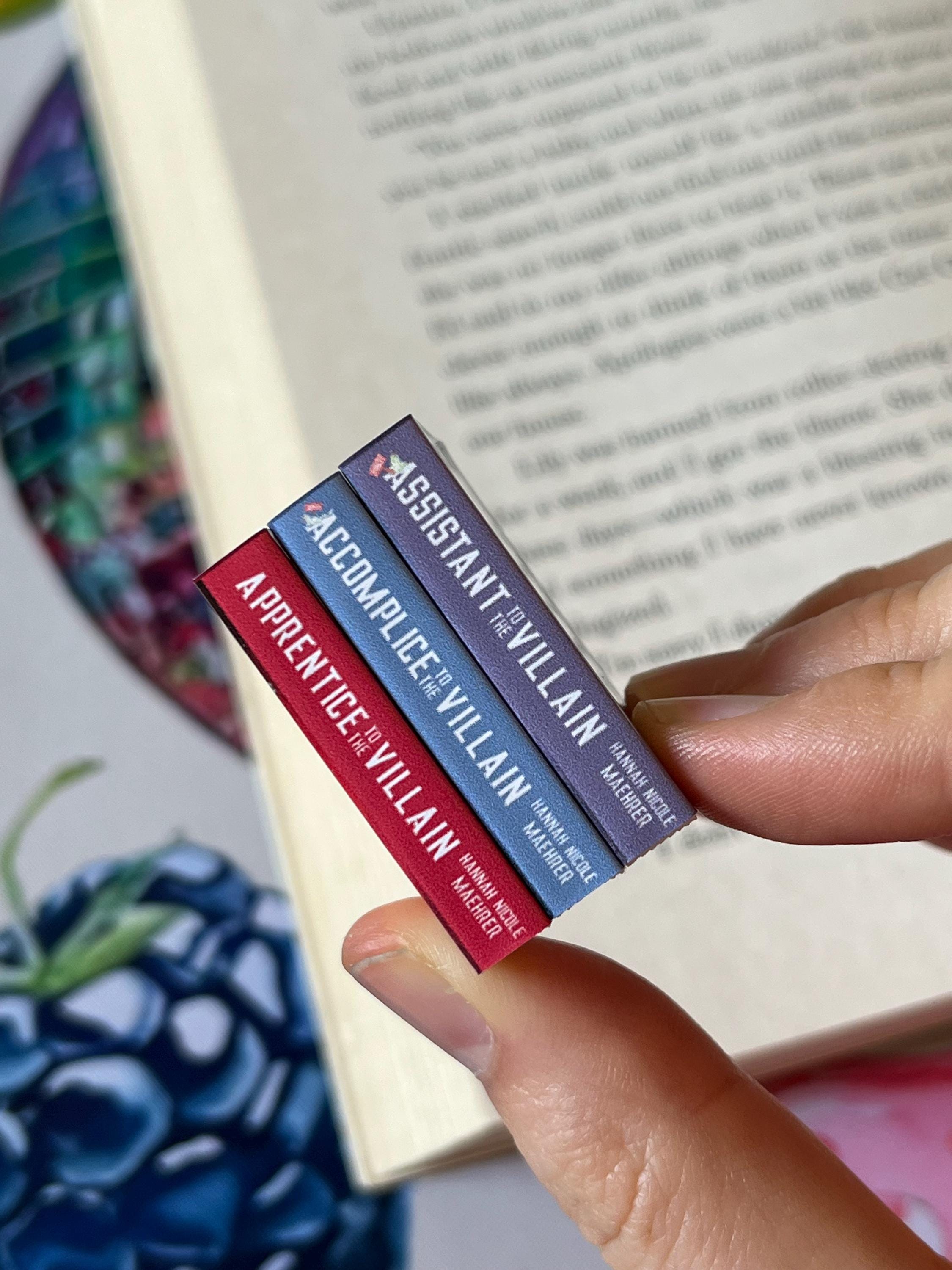 Mini Assistant to the Villain Books (set of 3 mini books)