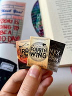 Mini Magnet Fourth Wing Books (set of 3 mini books)