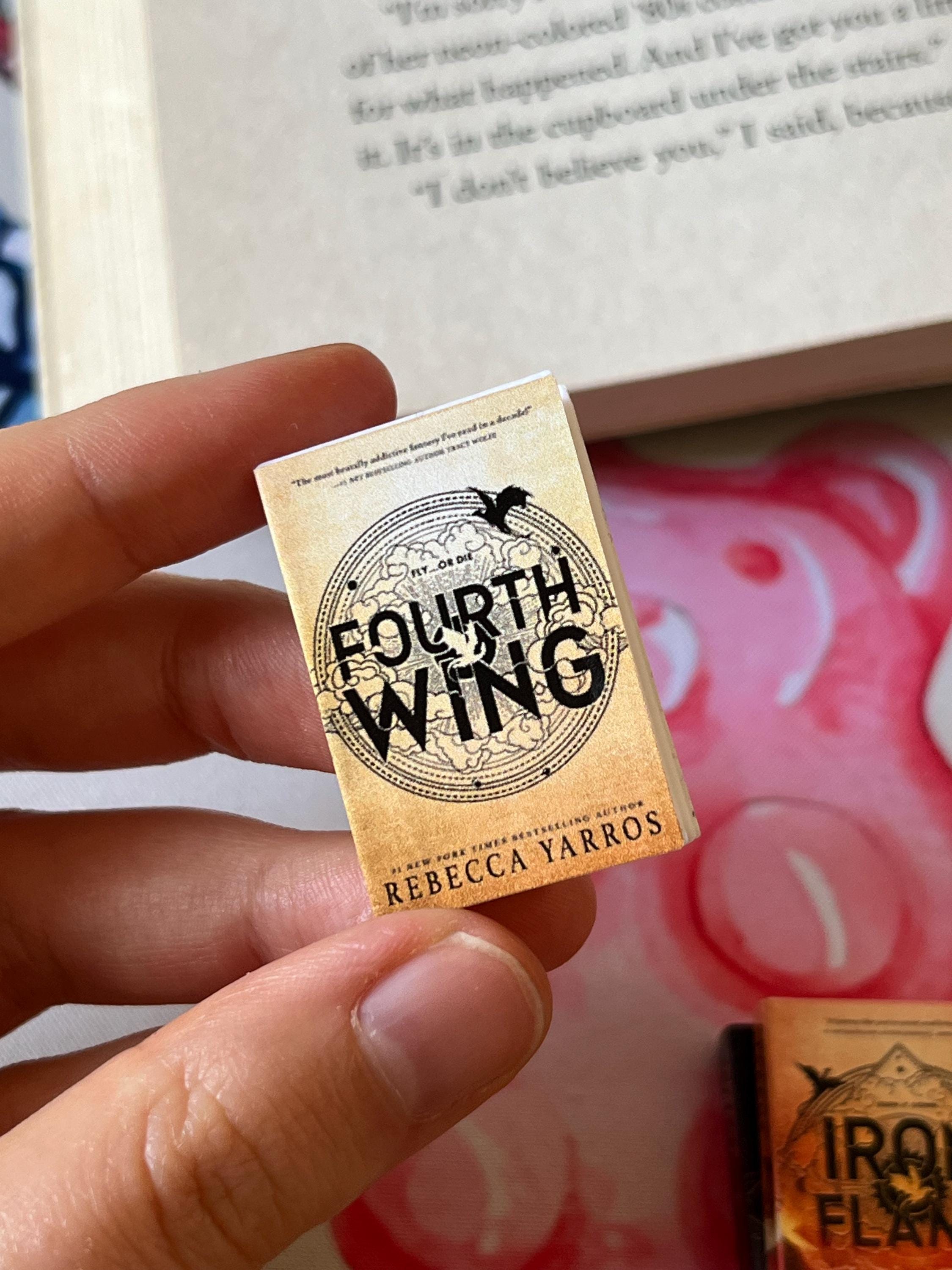 Mini Magnet Fourth Wing Books (set of 3 mini books)