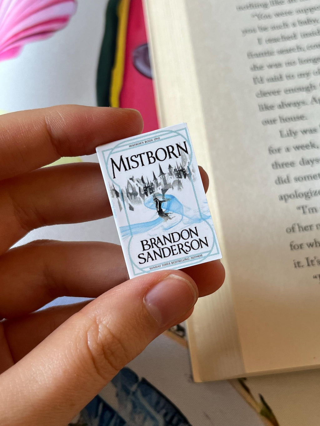 Mini Magnet Mistborn Books (set of 3 mini books)