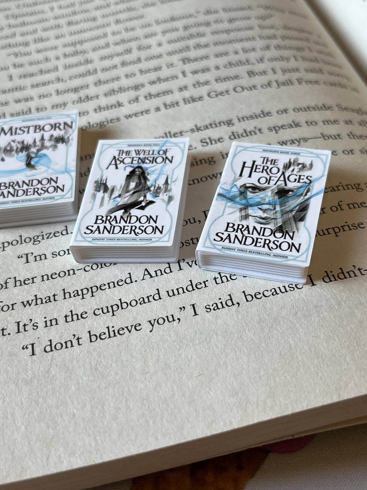 Mini Magnet Mistborn Books (set of 3 mini books)