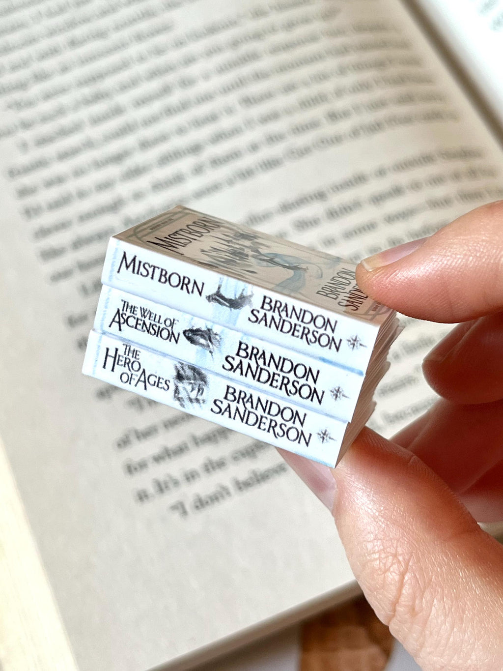 Mini Mistborn Books (set of 3 mini books)