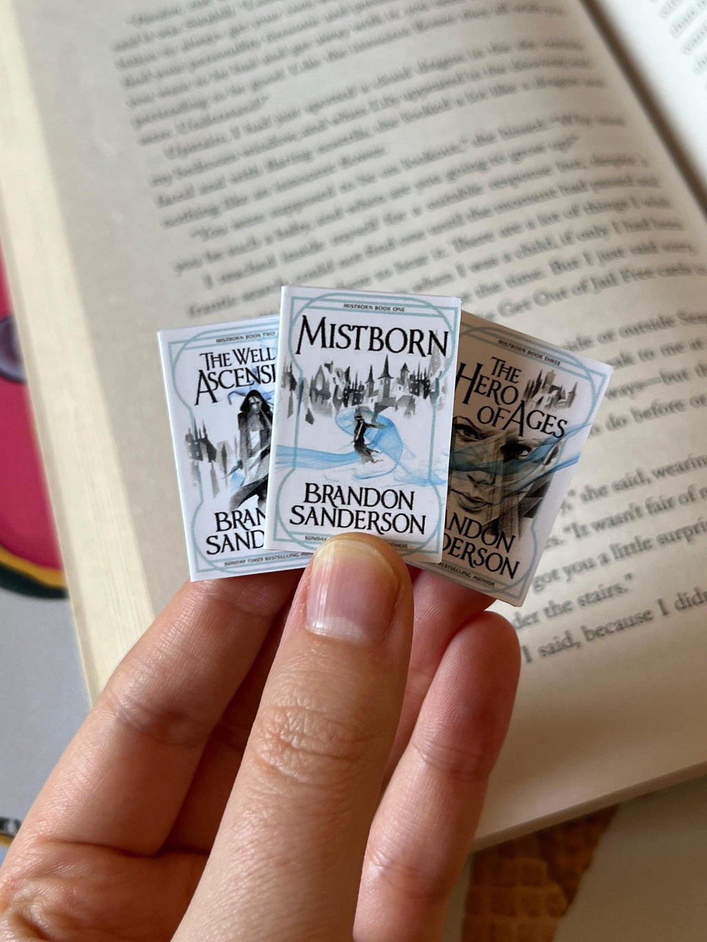 Mini Mistborn Books (set of 3 mini books)