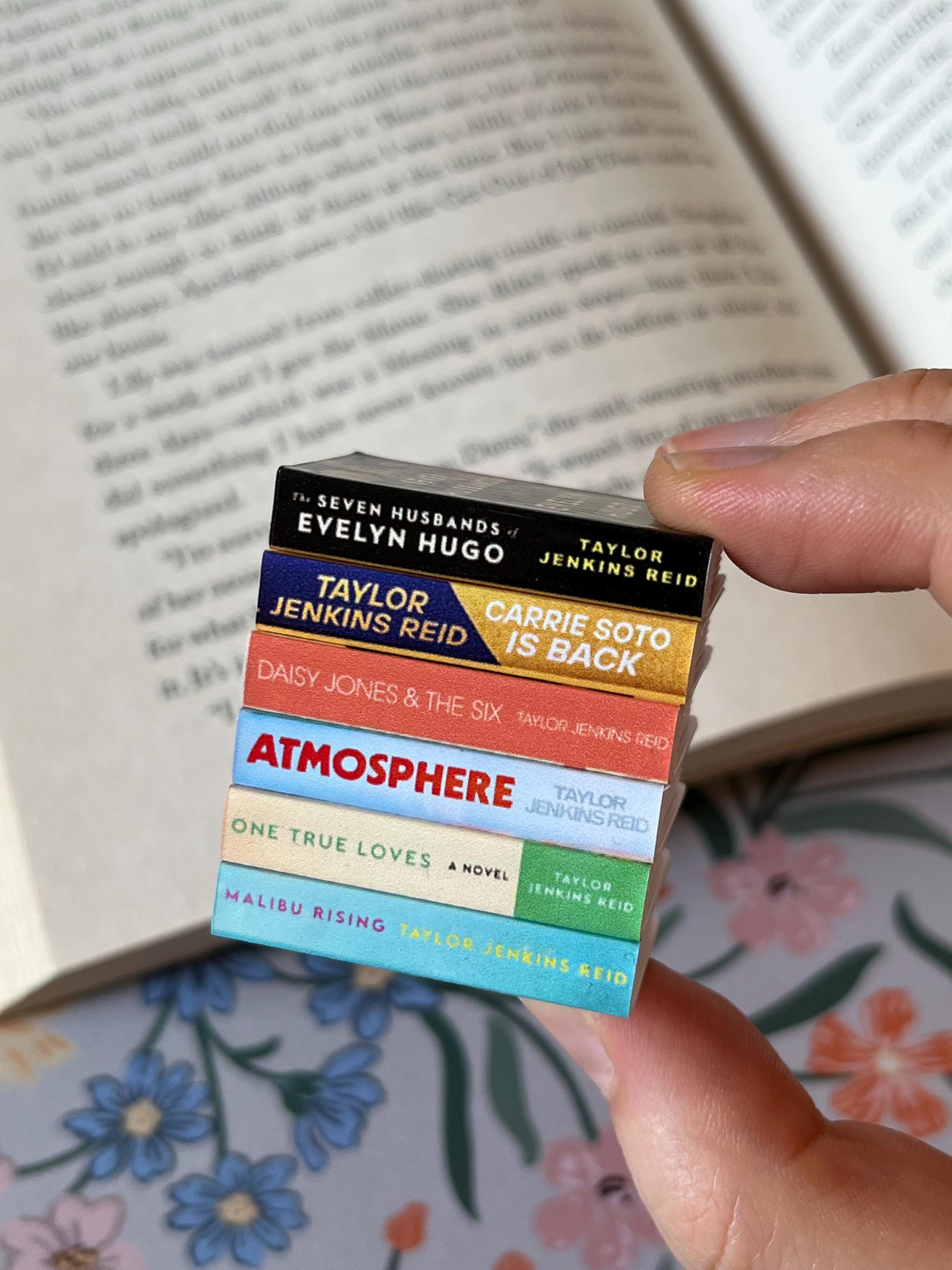 Mini Magnet Taylor Jenkins Reid Books (set of 6 mini books)