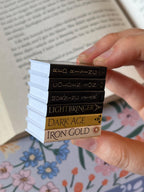 Mini Red Rising Books (set of 6 mini books)