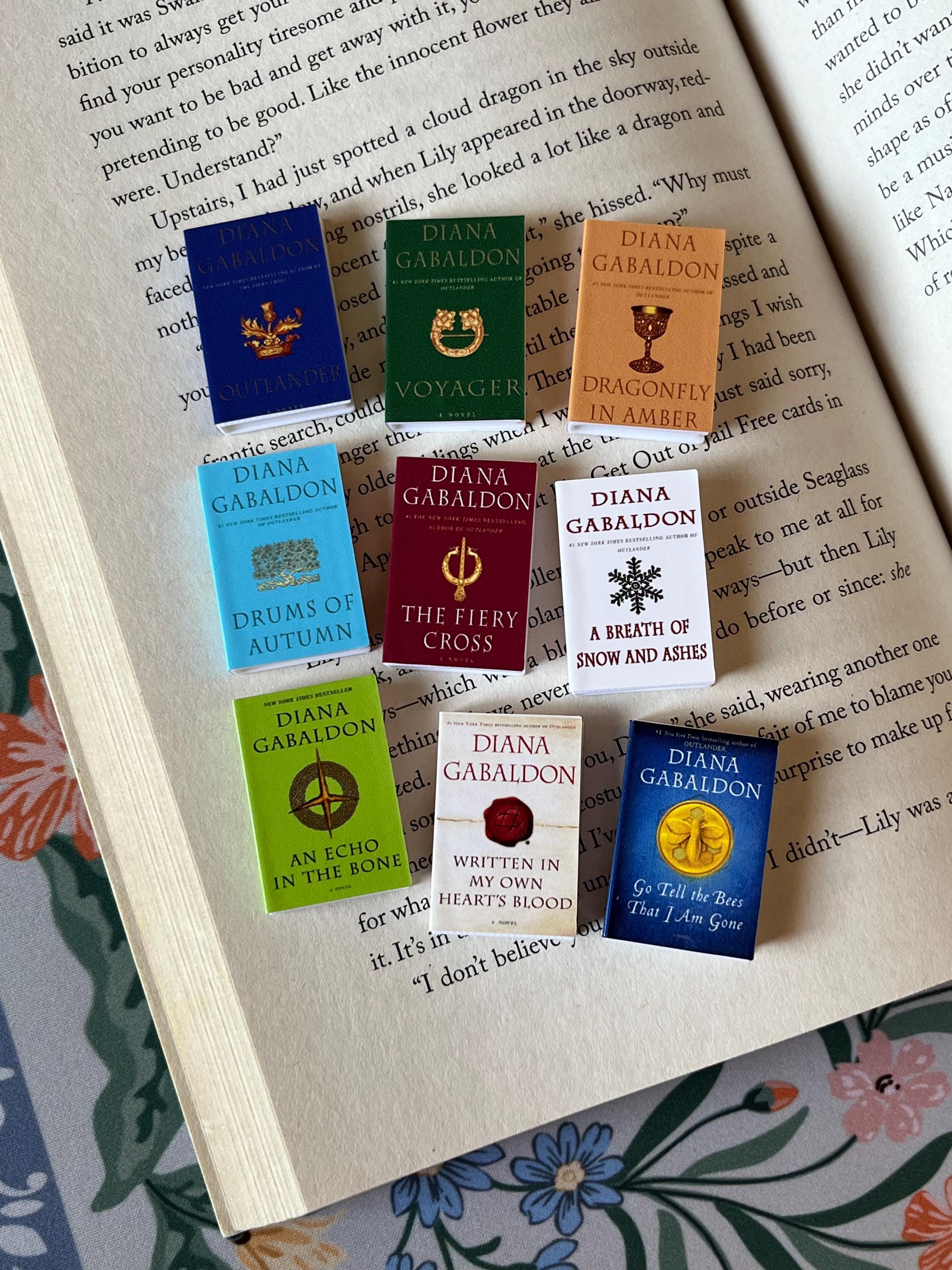 Mini Magnet The Outlander Books (set of 9 mini books)