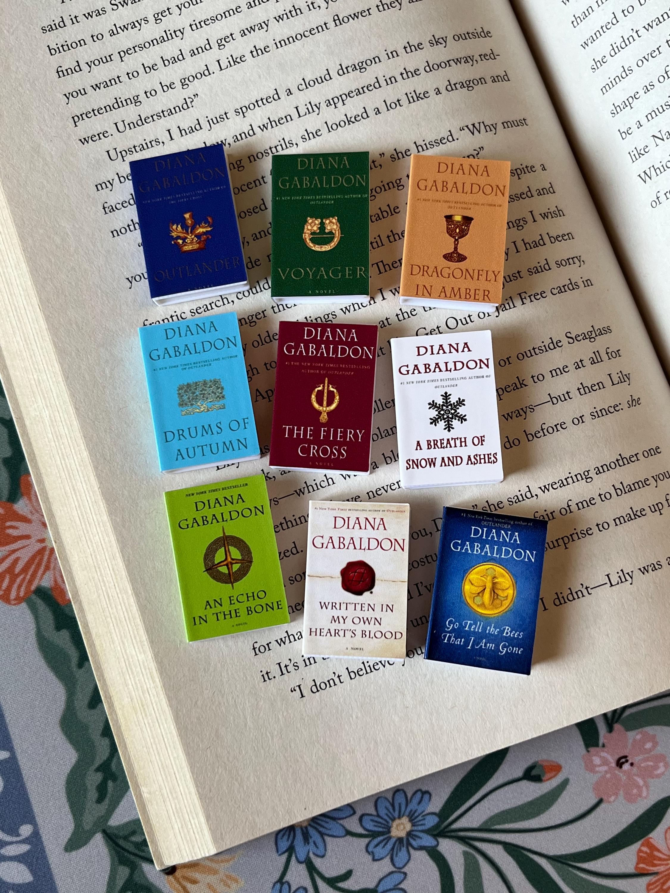 Mini The Outlander Books (set of 9 mini books)