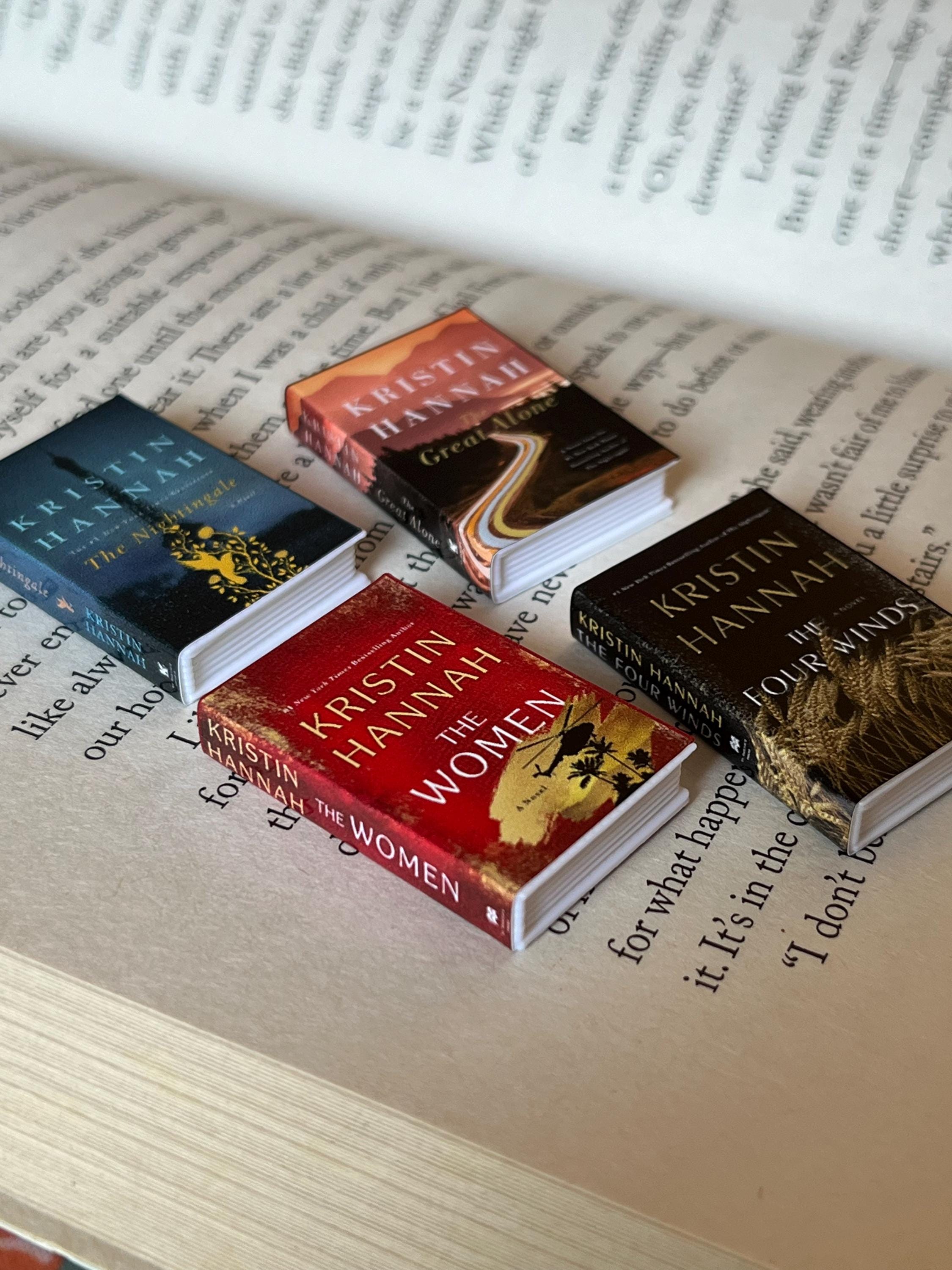 Mini Magnet Kristin Hannah Books (set of 4 mini books)