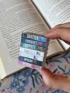 Mini Magnet Shatter Me Books (set of 7 mini books)