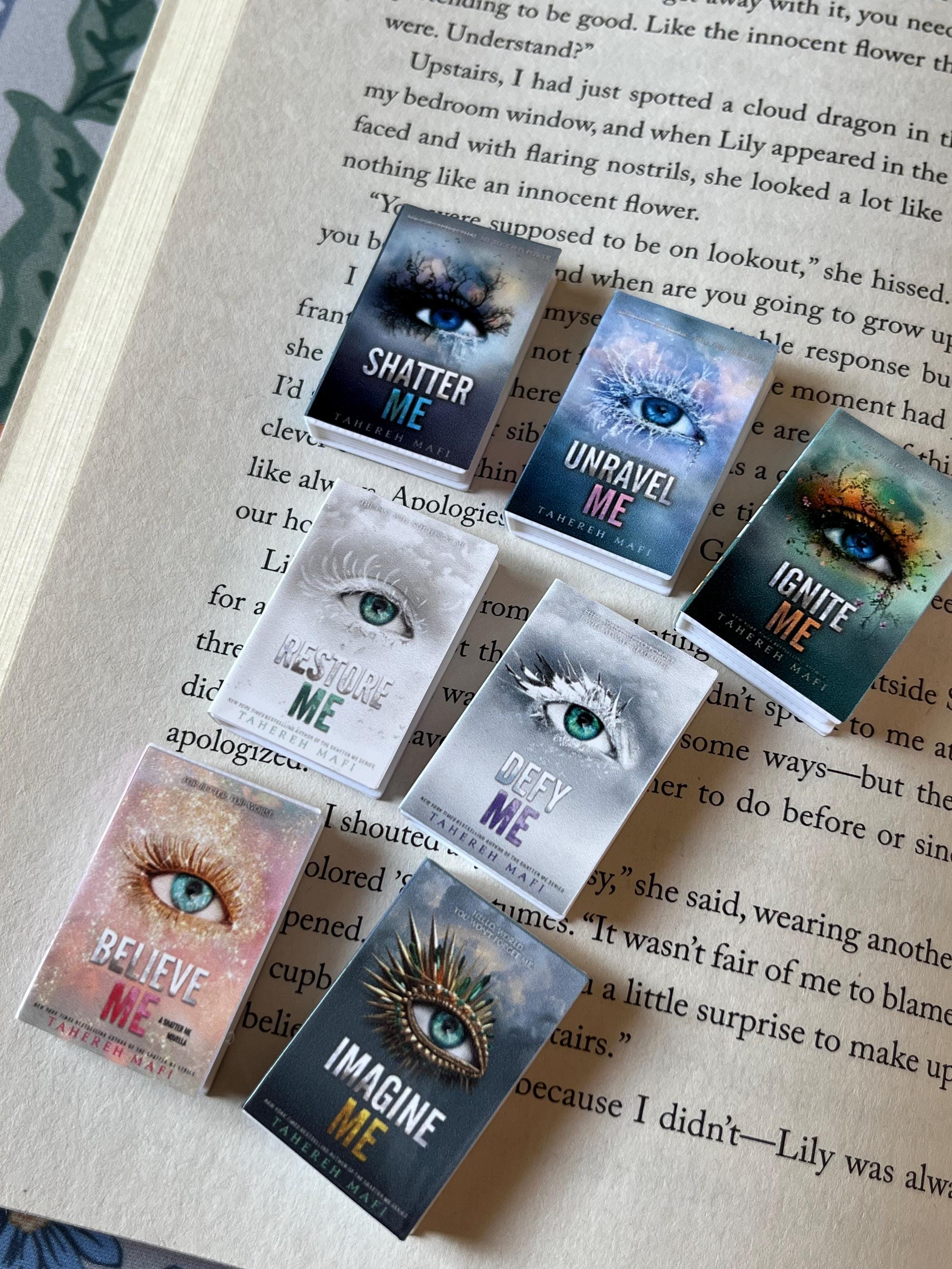 Mini Magnet Shatter Me Books (set of 7 mini books)