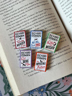 Mini Magnet Thursday Murder Club Books (set of 5 mini books)