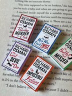 Mini Magnet Thursday Murder Club Books (set of 5 mini books)