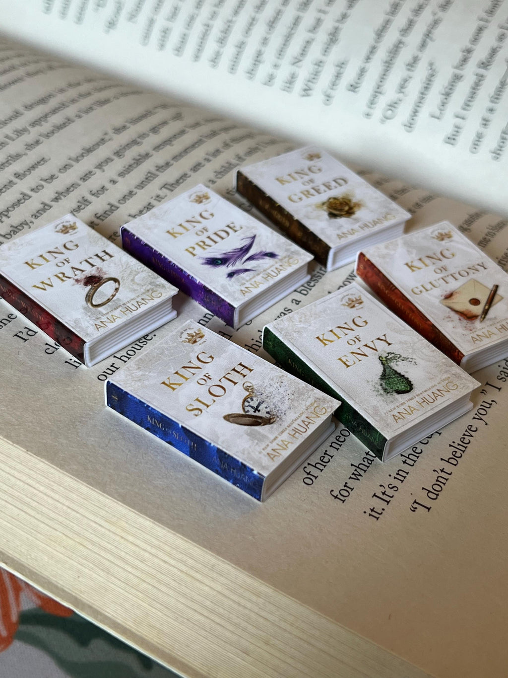 Mini Kings of Sin Books (set of 6 mini books)