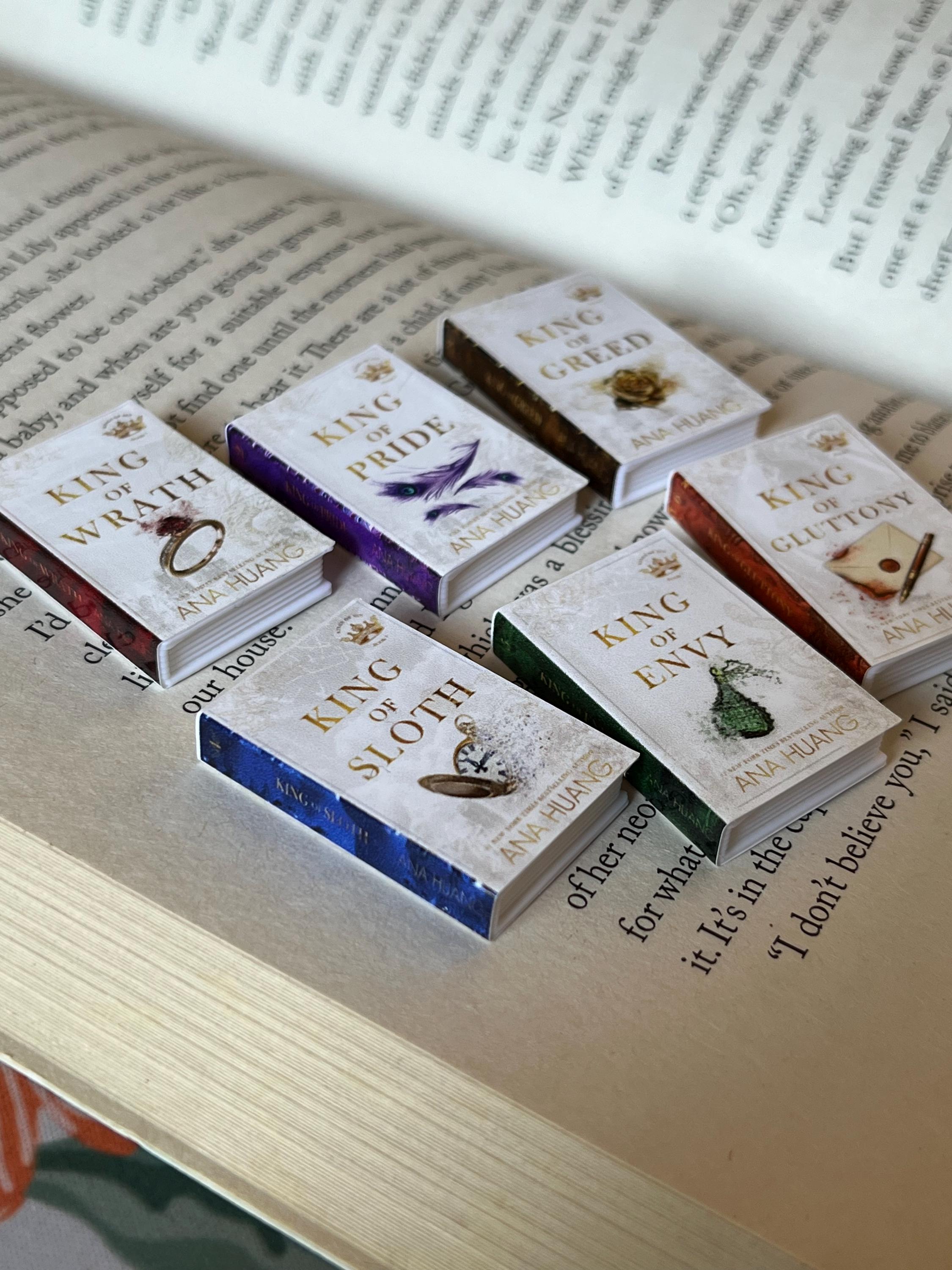 Mini Kings of Sin Books (set of 6 mini books)