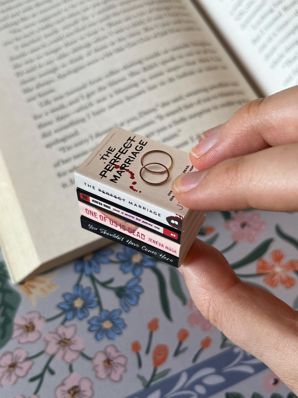 Mini Jeneva Rose Books (set of 4 mini books)