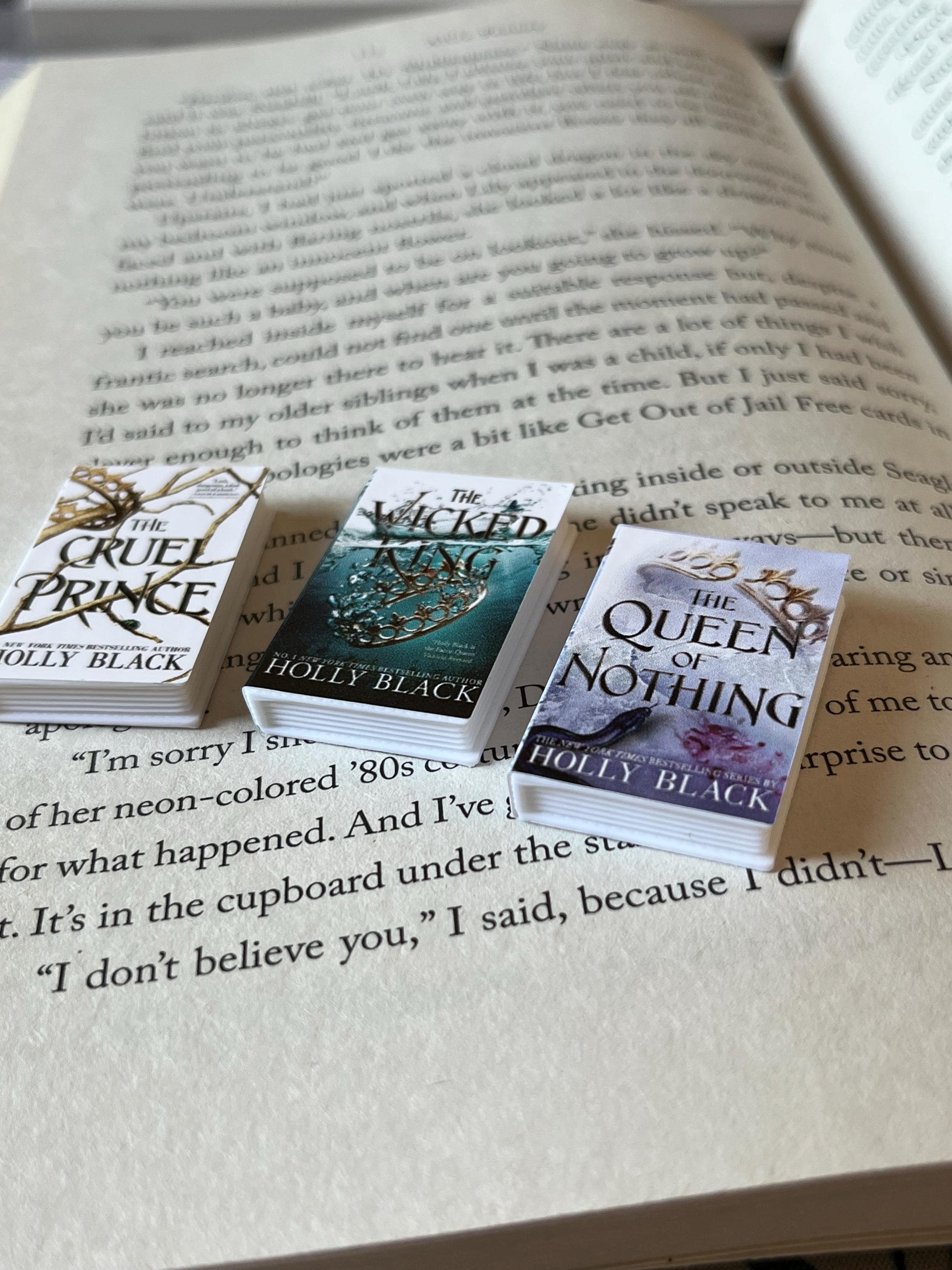 Mini Magnet Cruel Prince Books (set of 3 mini books)