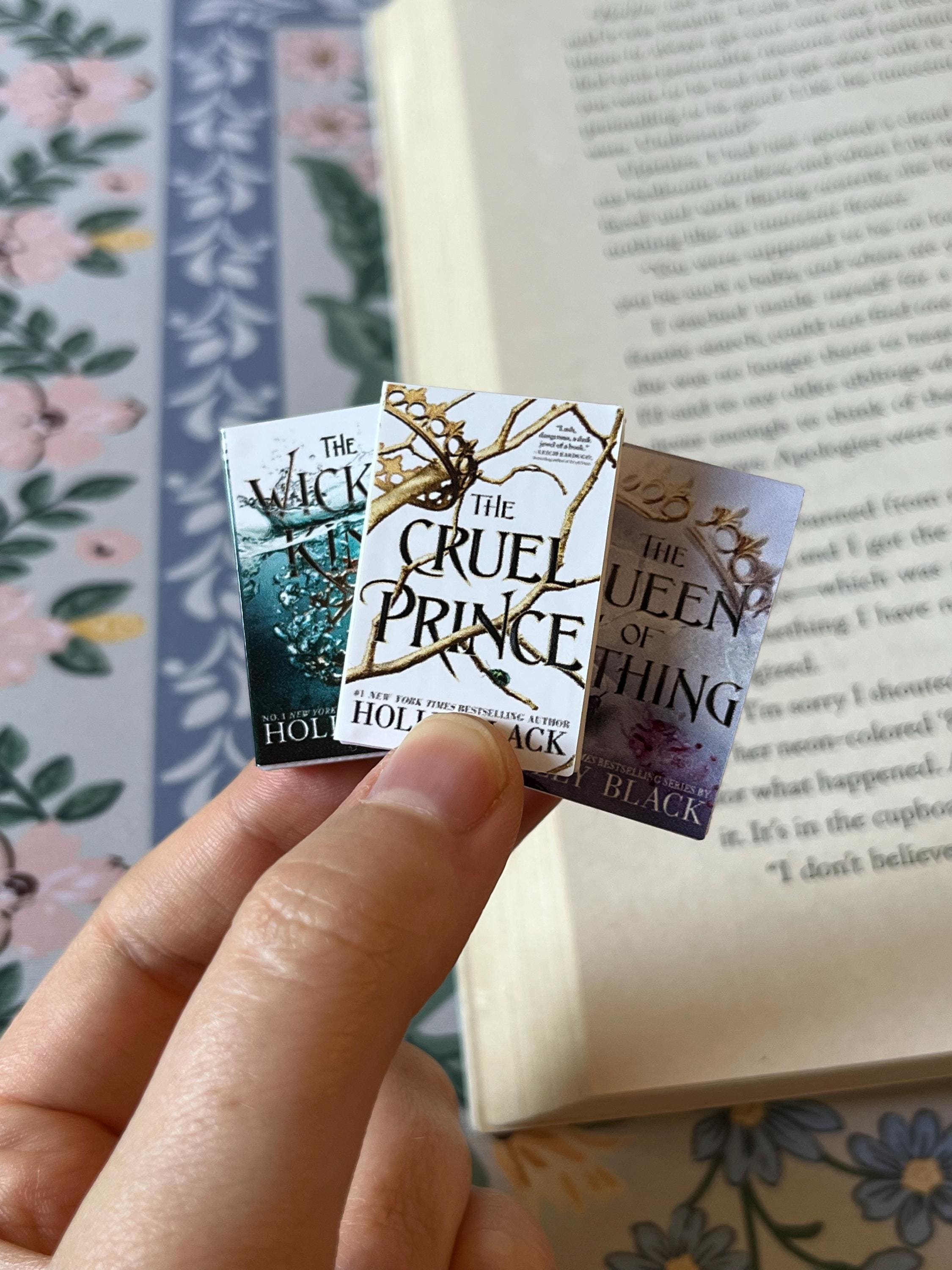Mini Cruel Prince Books (set of 3 mini books)