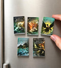 Mini Magnet Percy Jackson Books (set of 5 mini books)